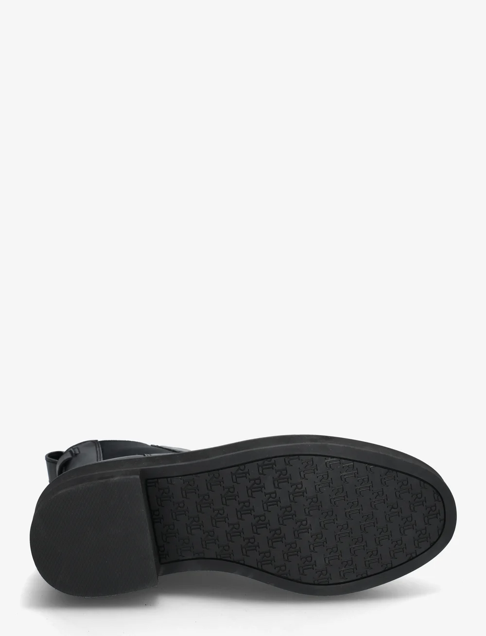 Lauren Ralph Lauren - Adrianna Burnished Leather Bootie - kasdienis stilius - black - 4