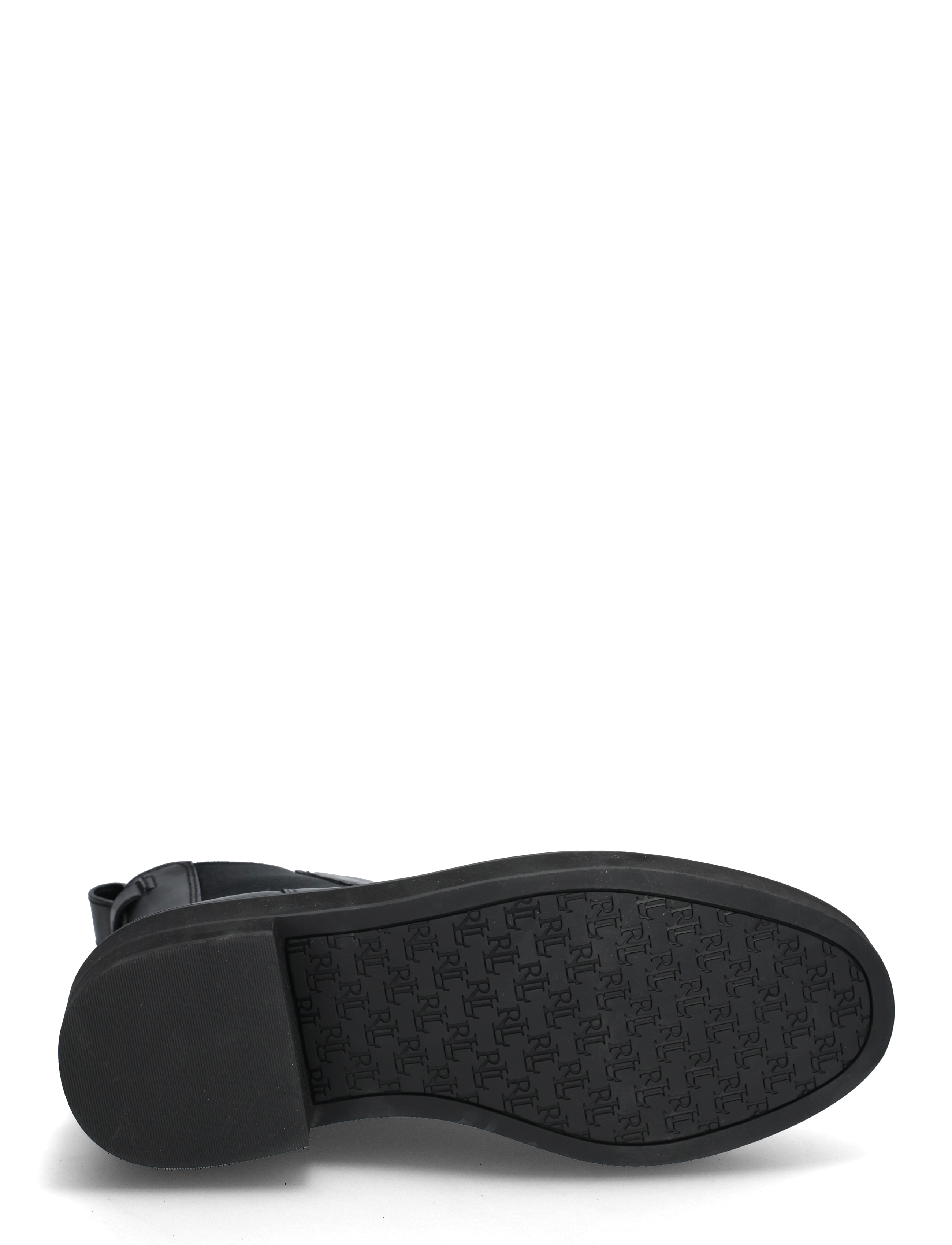 Lauren Ralph Lauren - Adrianna Burnished Leather Bootie - chelsea boots - black - 1