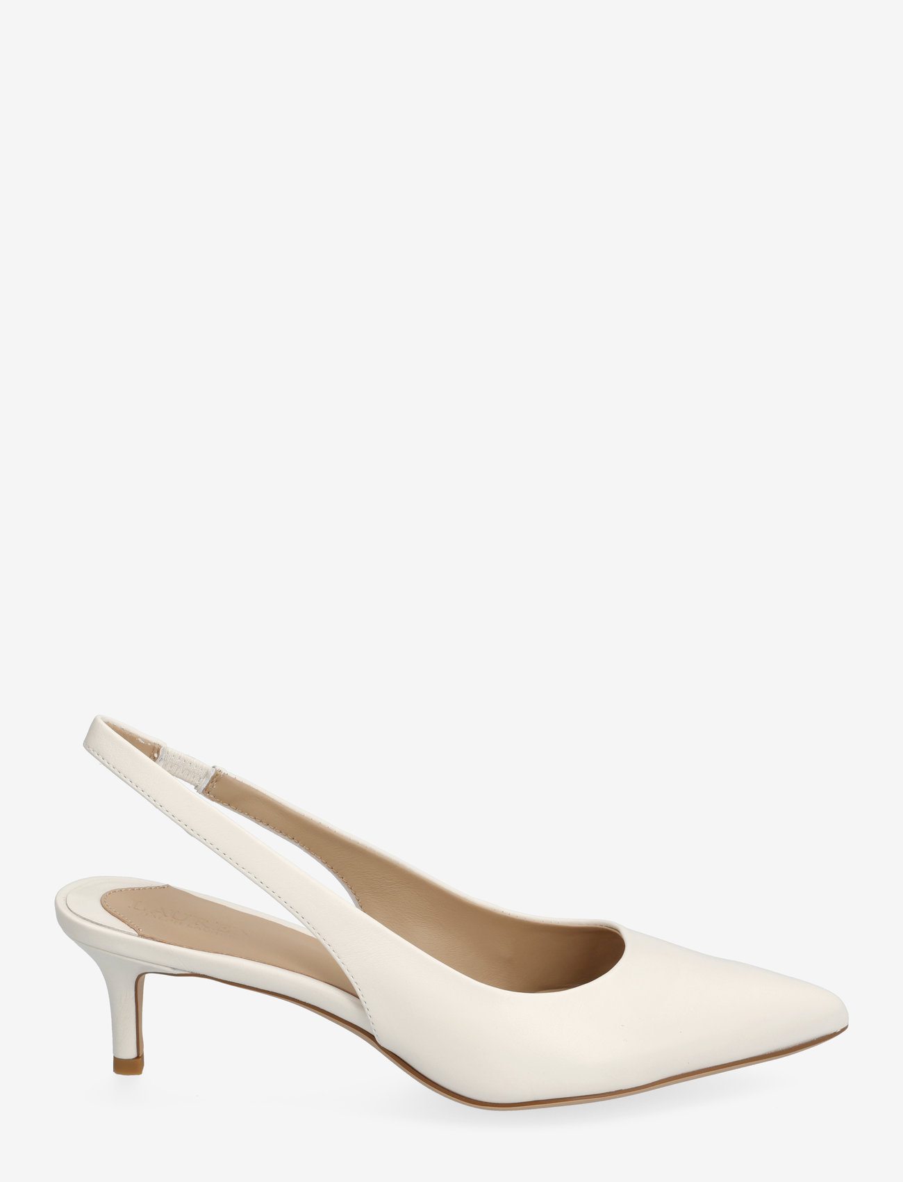 Lauren Ralph Lauren - SOFT NAPPA-LOLAH II-PM-SLG - heeled slingbacks - soft white - 1
