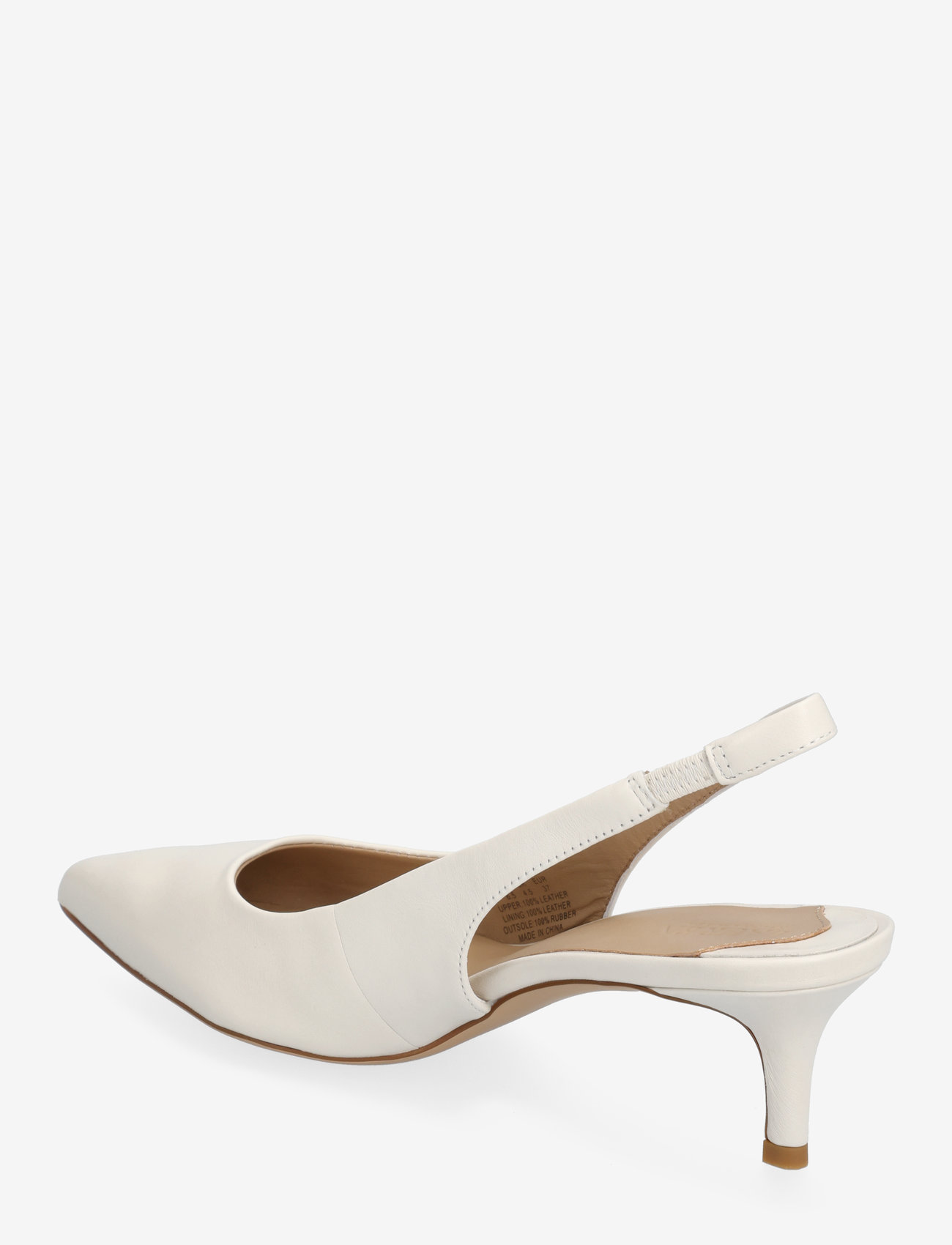 Lauren Ralph Lauren - SOFT NAPPA-LOLAH II-PM-SLG - heeled slingbacks - soft white - 2