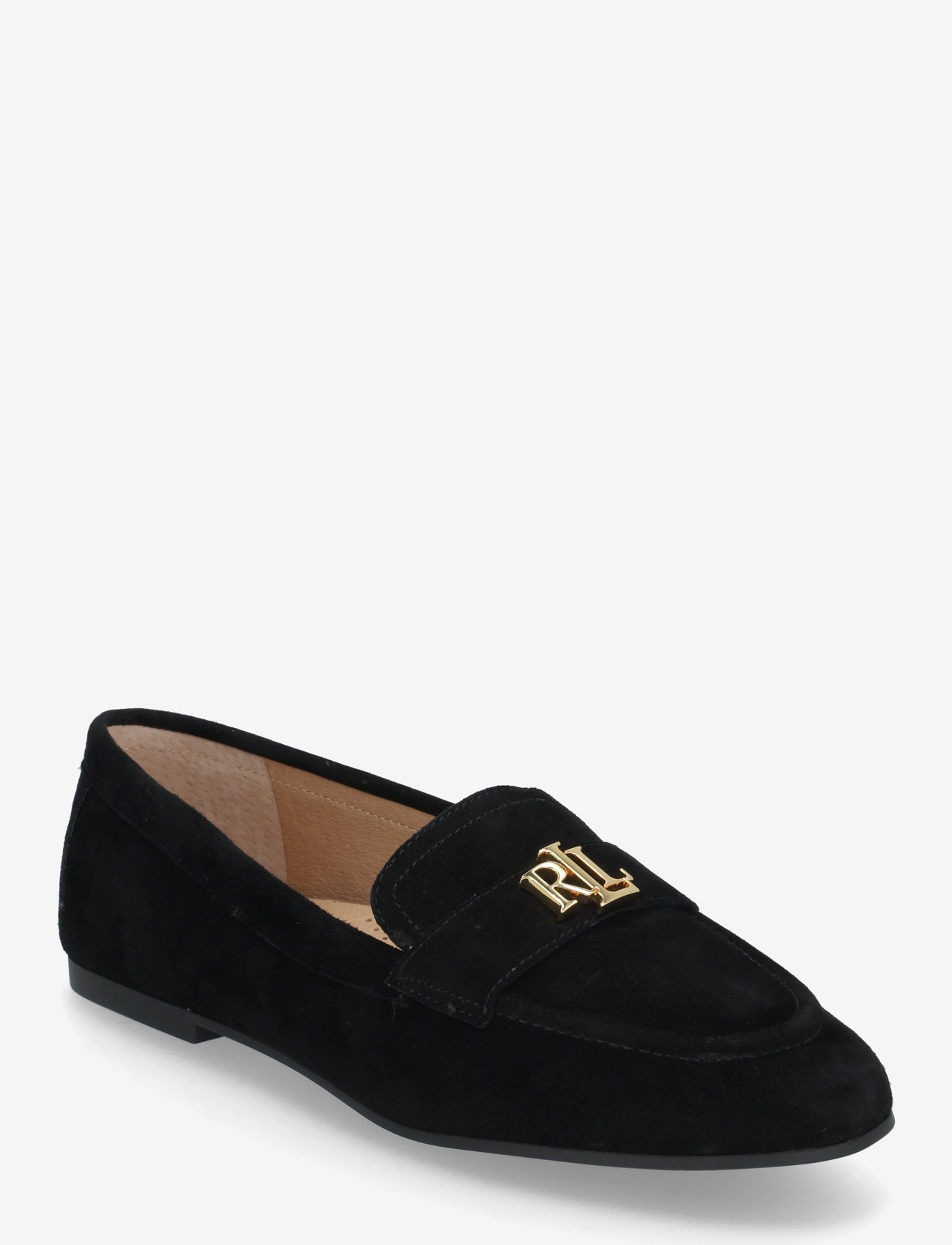Lauren Ralph Lauren - Averi III Suede Loafer - speciella tillfällen - black - 0