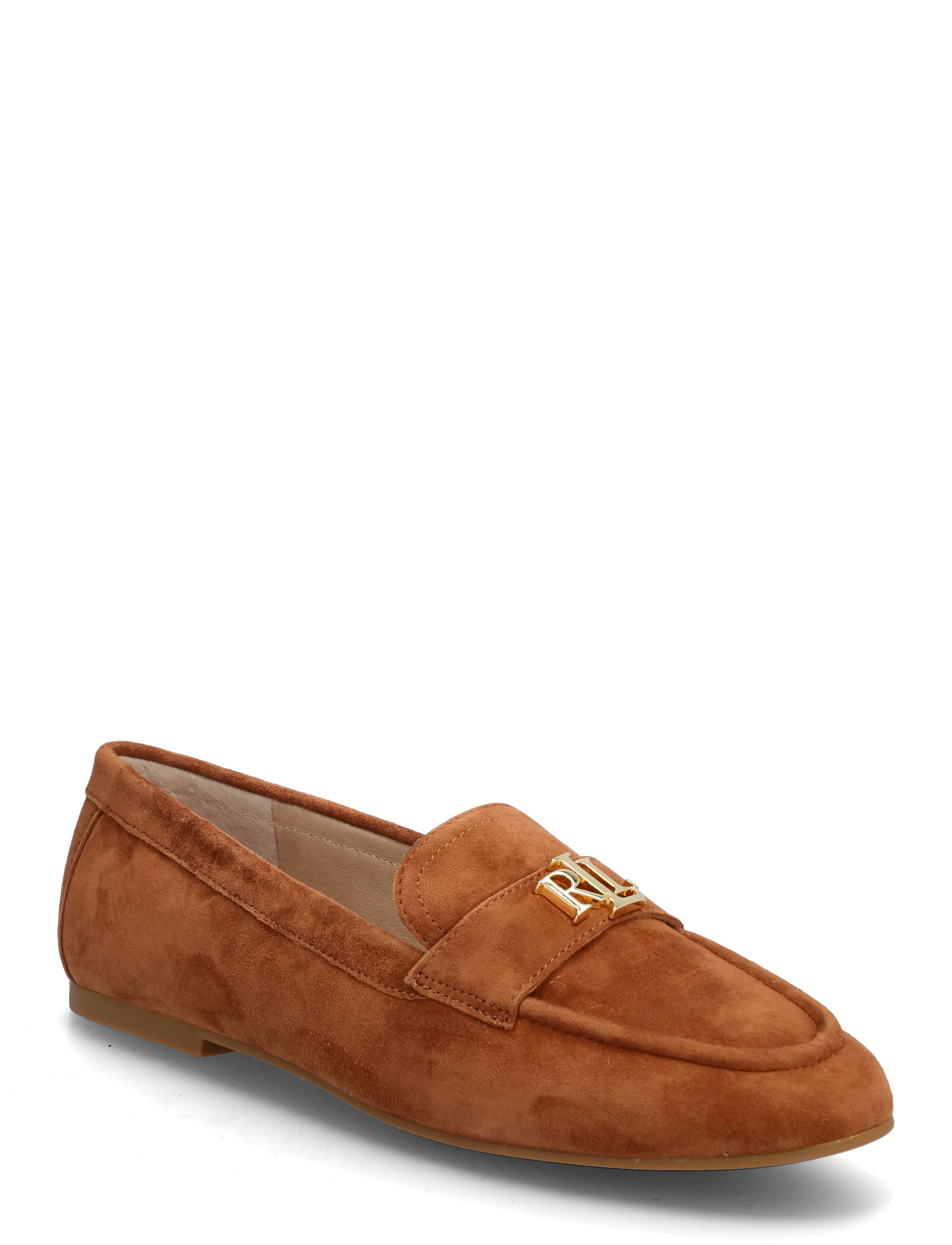 Lauren Ralph Kidsuede-Averi Iii-Fl-Lfr, 41, Schuhe, Braun - Flat Loafers, Frauen