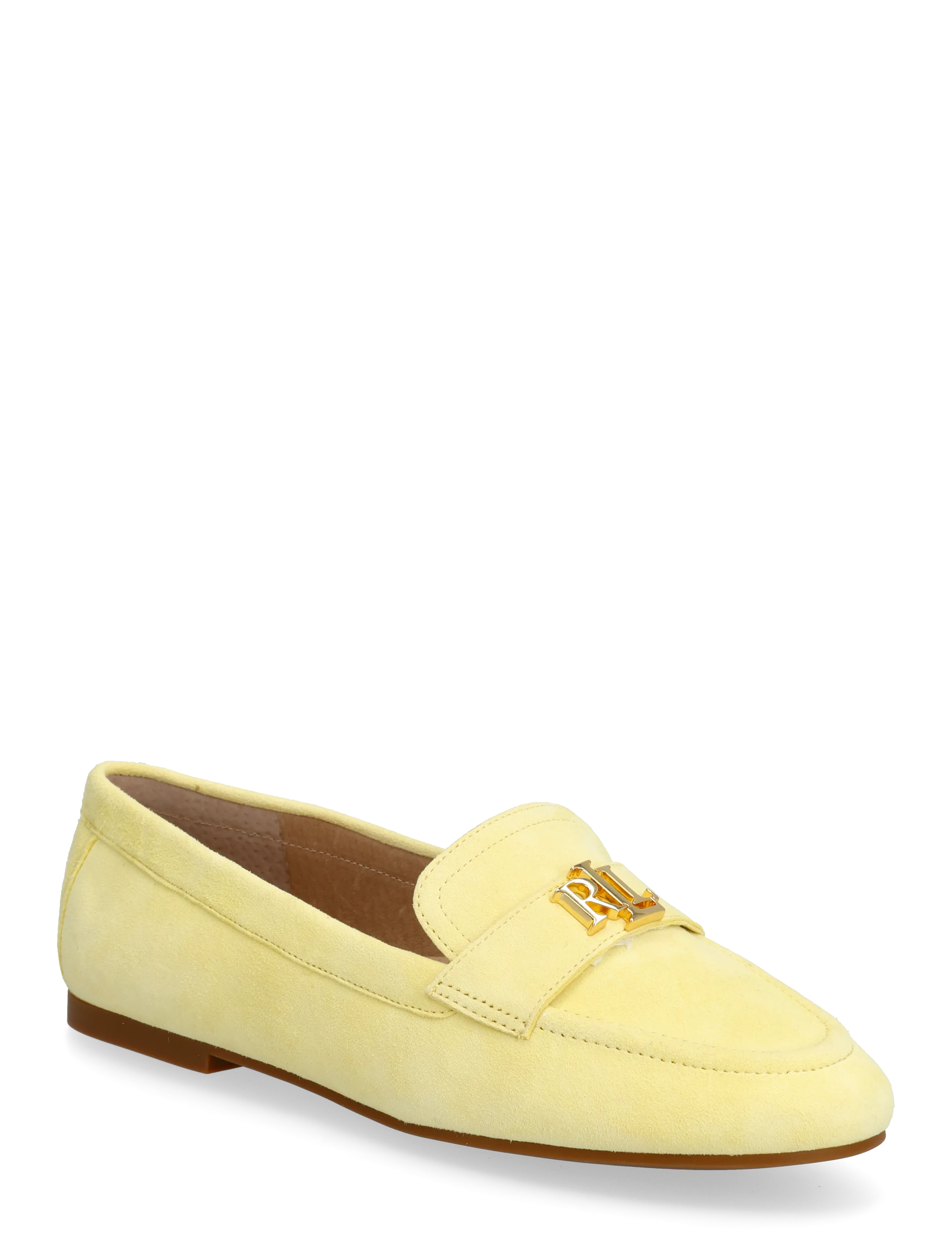 Lauren Ralph Lauren Averi III Suede Loafer - Schuhe - LEMON SORBET / yellow