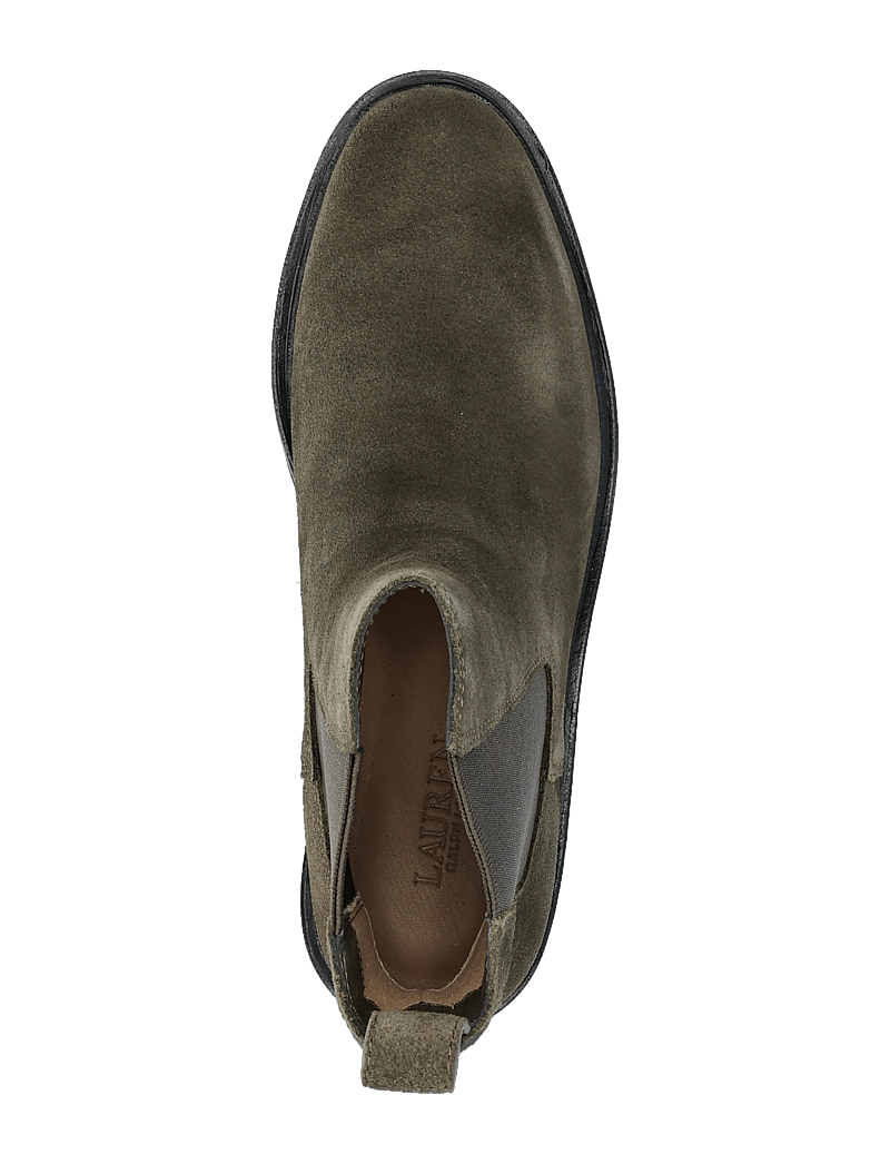 Lauren Ralph Lauren - Adrianna Suede Bootie - alltags-style - dark olive - 3