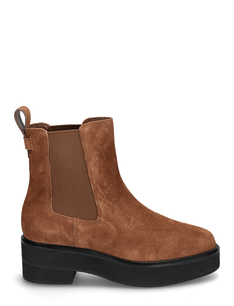 Lauren Ralph Lauren - Adrianna Suede Bootie - chelsea boots - tobacco - 1