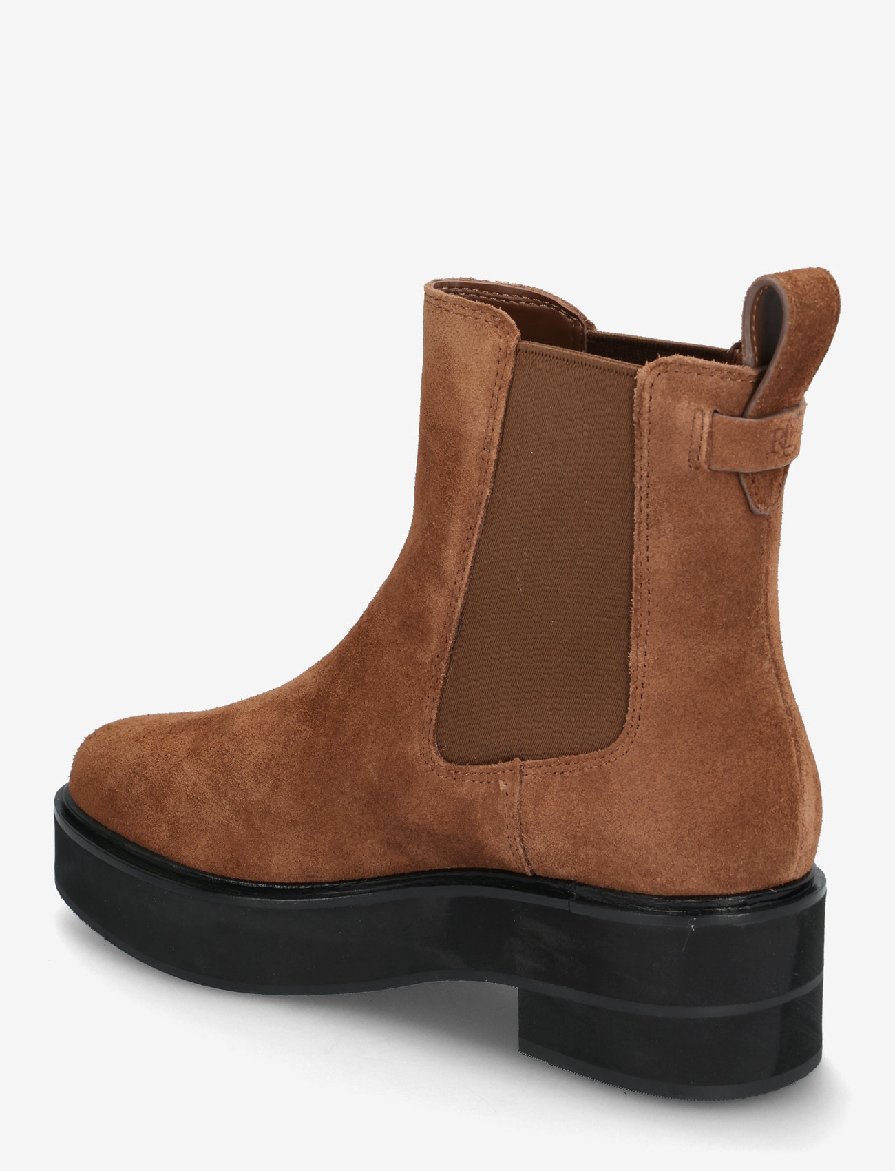 Lauren Ralph Lauren - Adrianna Suede Bootie - chelsea boots - tobacco - 2