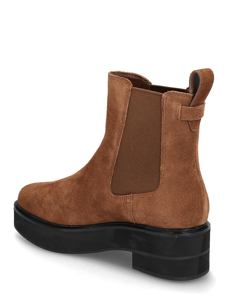 Lauren Ralph Lauren - Adrianna Suede Bootie - chelsea boots - tobacco - 2