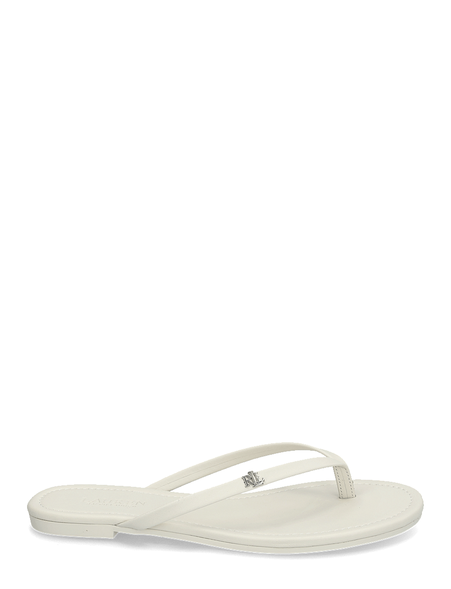 Lauren Ralph Lauren - Raquel Leather Flip-Flop - flip flops - soft white - 1