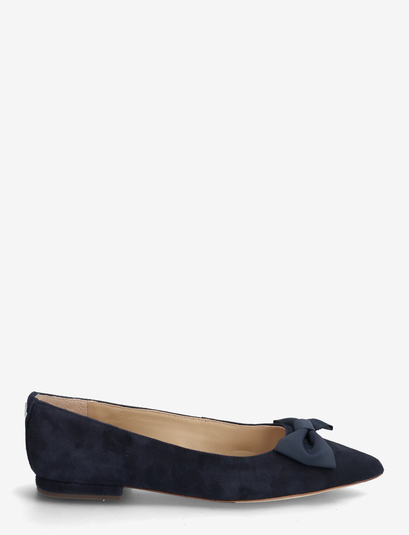 Lauren Ralph Lauren - Londyn Bow-Trim Suede Ballet Flat - special occasions - lauren navy/laure - 1