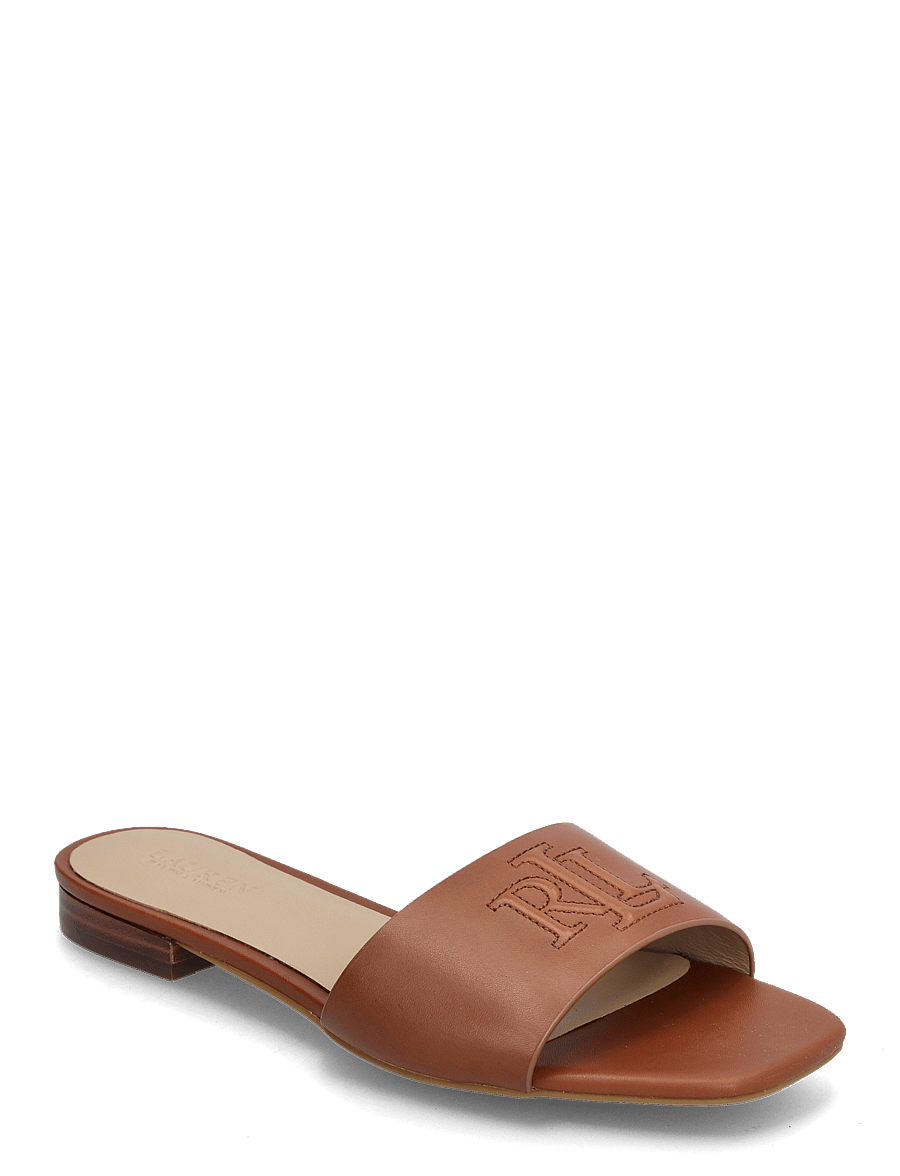 Lauren Ralph Lauren - SMOOTH CALF-EVERLEY SLD-SN-SLI - madalad sandaalid - lauren tan - 0