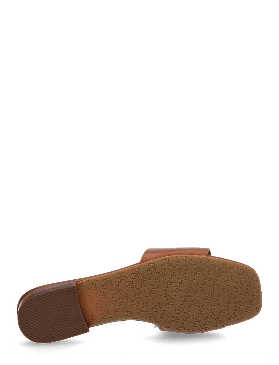 Lauren Ralph Lauren - SMOOTH CALF-EVERLEY SLD-SN-SLI - madalad sandaalid - lauren tan - 4