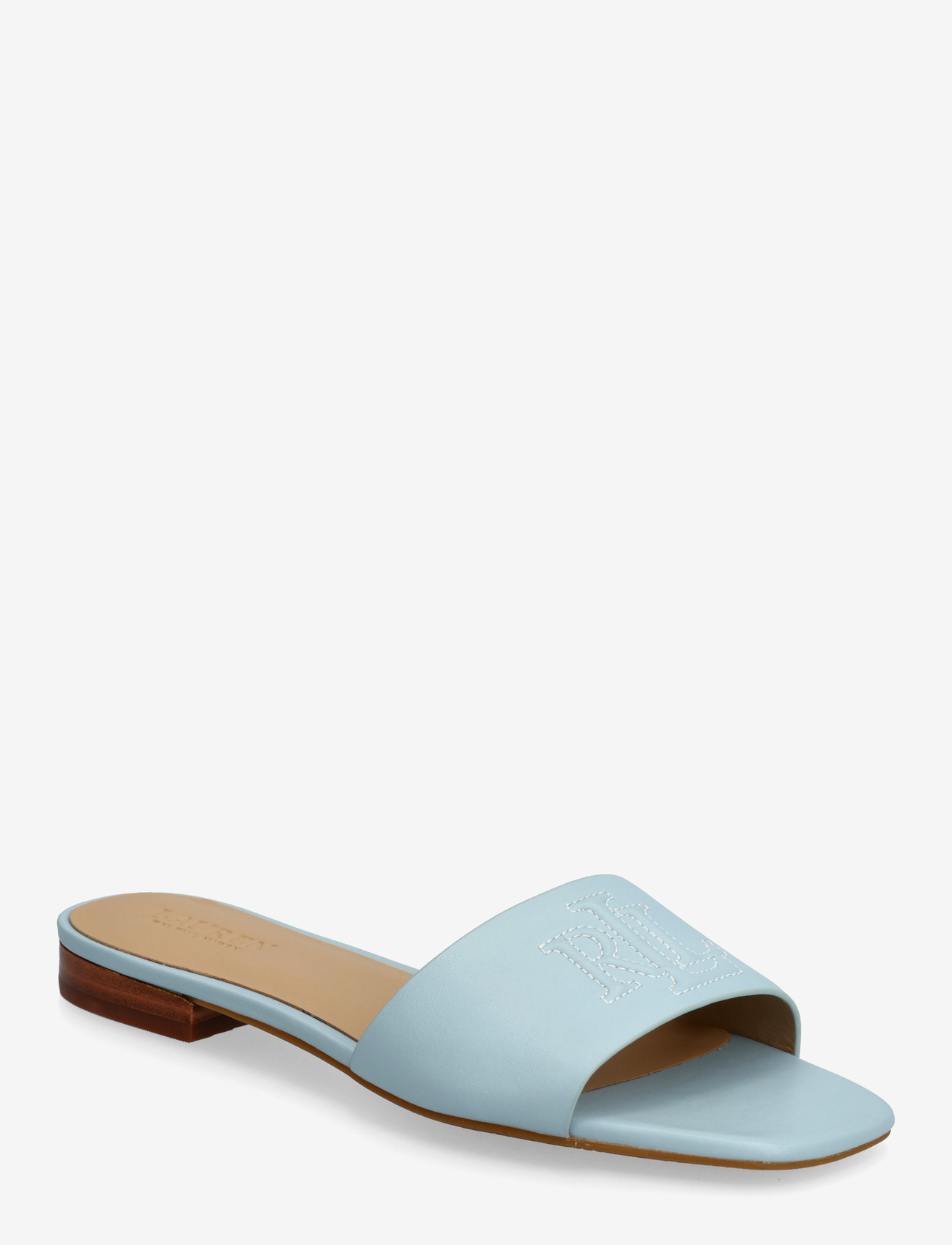 Lauren Ralph Lauren - SOFT NAPPA-EVERLEY SLD-SN-SLI - flade mules - alpine blue - 0