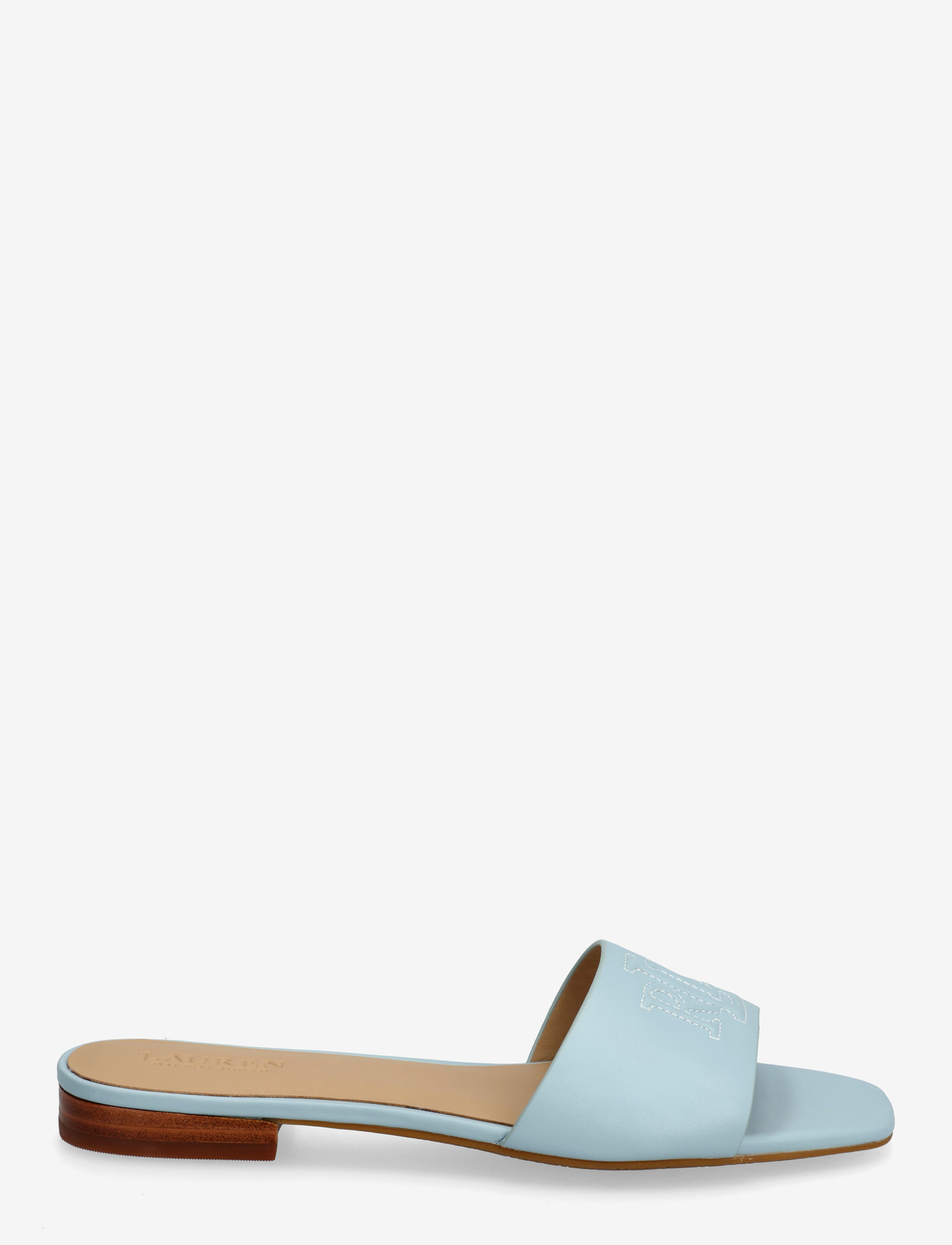 Lauren Ralph Lauren - SOFT NAPPA-EVERLEY SLD-SN-SLI - flade mules - alpine blue - 1