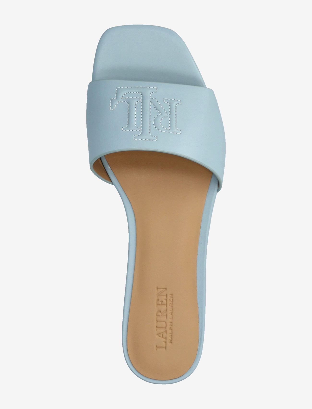 Lauren Ralph Lauren - SOFT NAPPA-EVERLEY SLD-SN-SLI - flade mules - alpine blue - 3