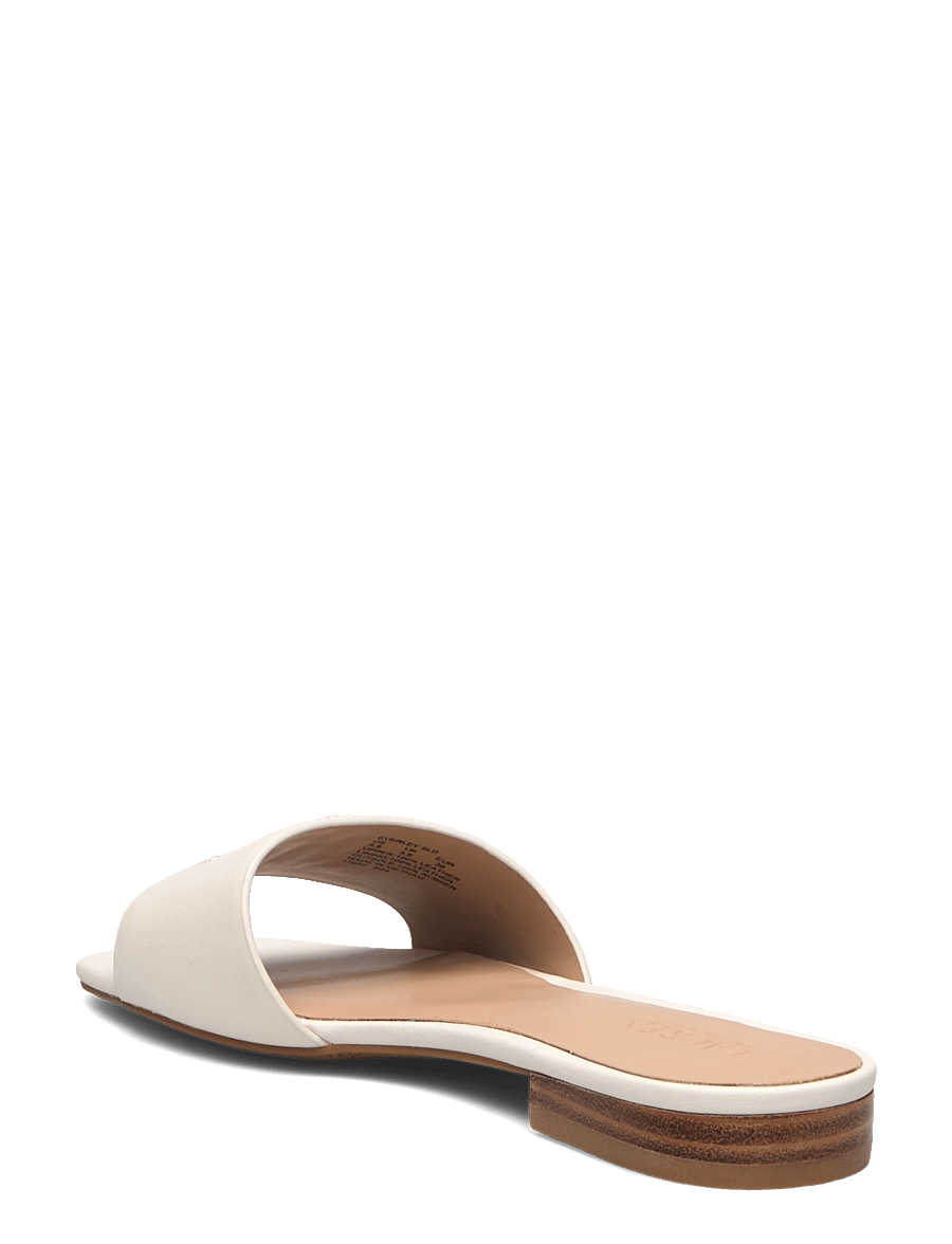 Lauren Ralph Lauren - Everley Nappa Leather Slide Sandal - flache sandalen - soft white - 2