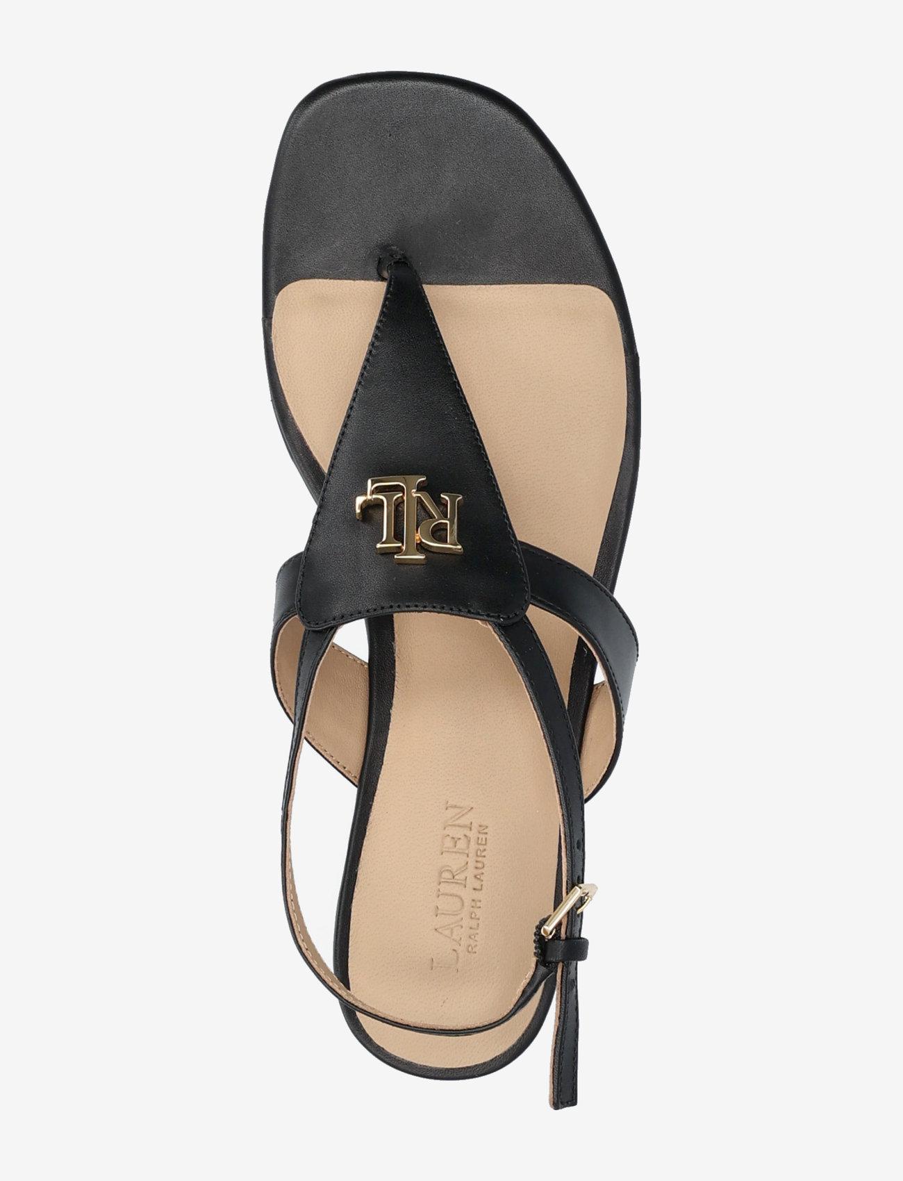 Lauren Ralph Lauren - Everley Calfskin Sandal - gladiatorsandaler - black - 3