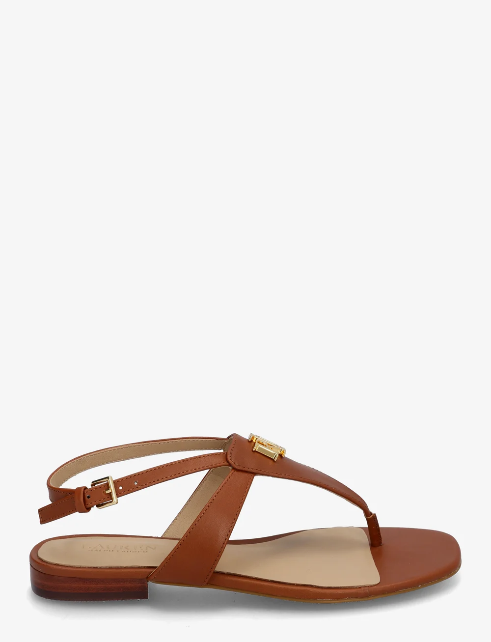 Lauren Ralph Lauren - Everley Calfskin Sandal - gladiatorsandaler - lauren tan - 1