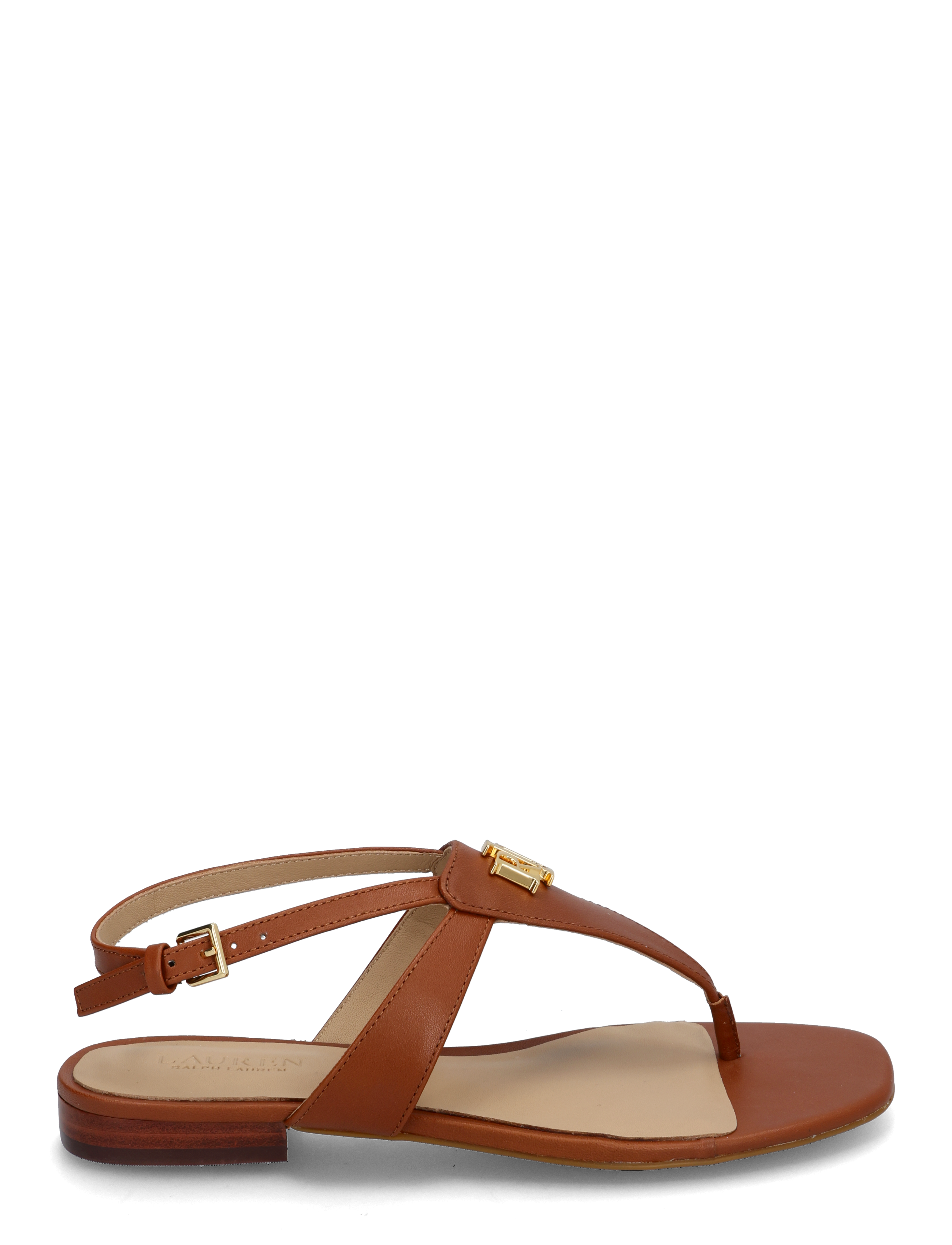 Lauren Ralph Lauren - Everley Calfskin Sandal - lauren tan - 1
