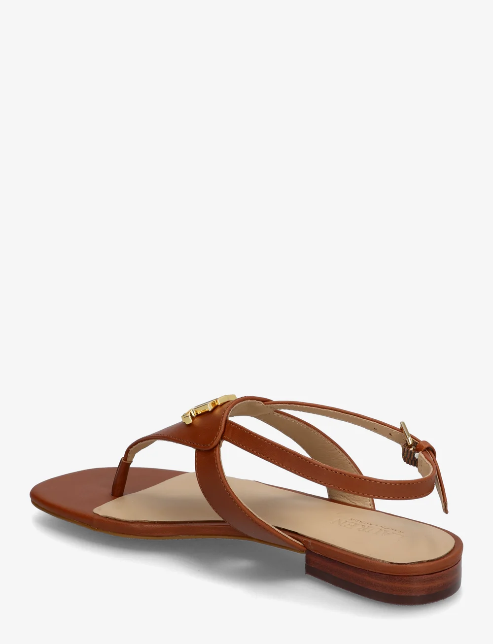 Lauren Ralph Lauren - Everley Calfskin Sandal - gladiatorsandaler - lauren tan - 2