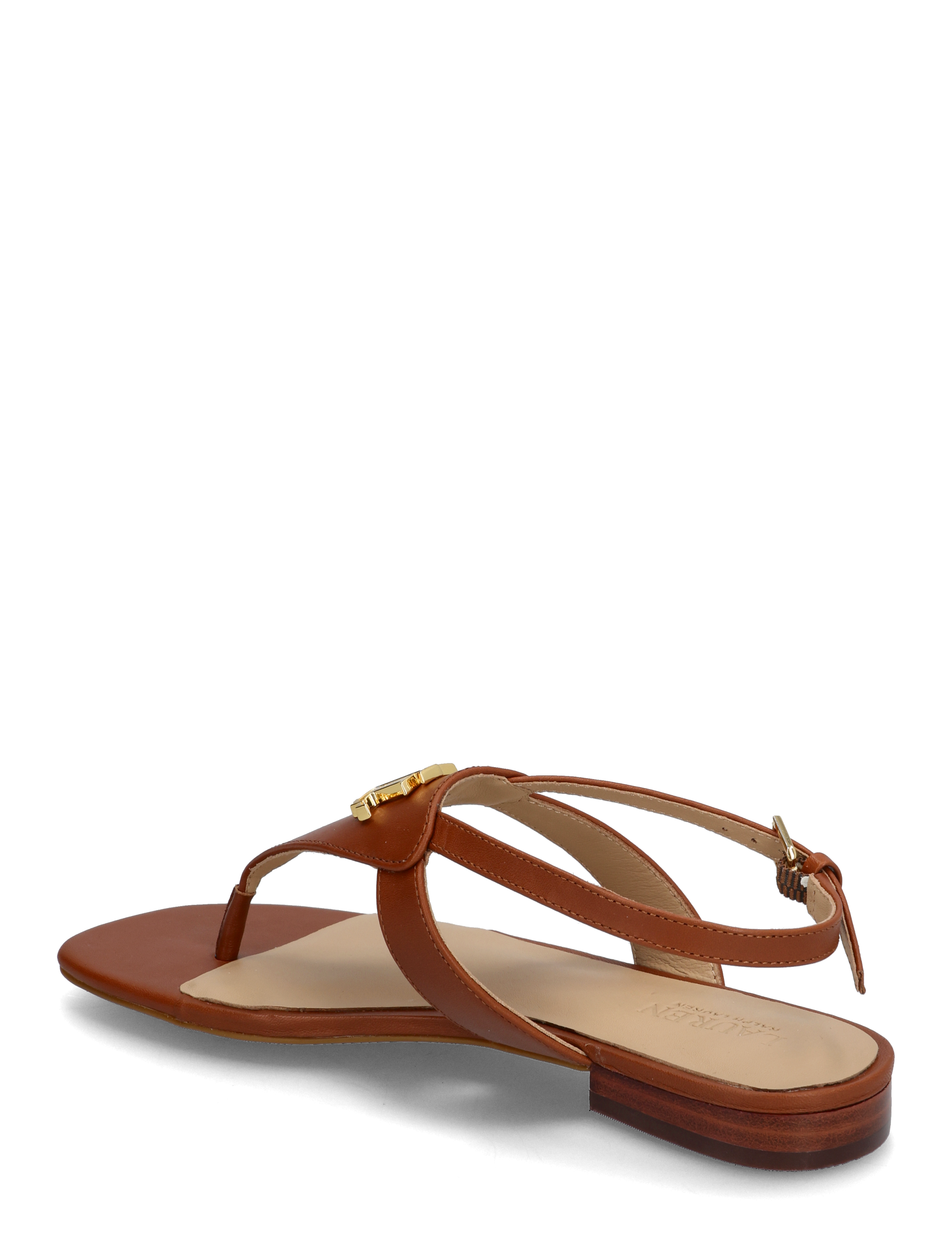 Lauren Ralph Lauren - Everley Calfskin Sandal - lauren tan - 2