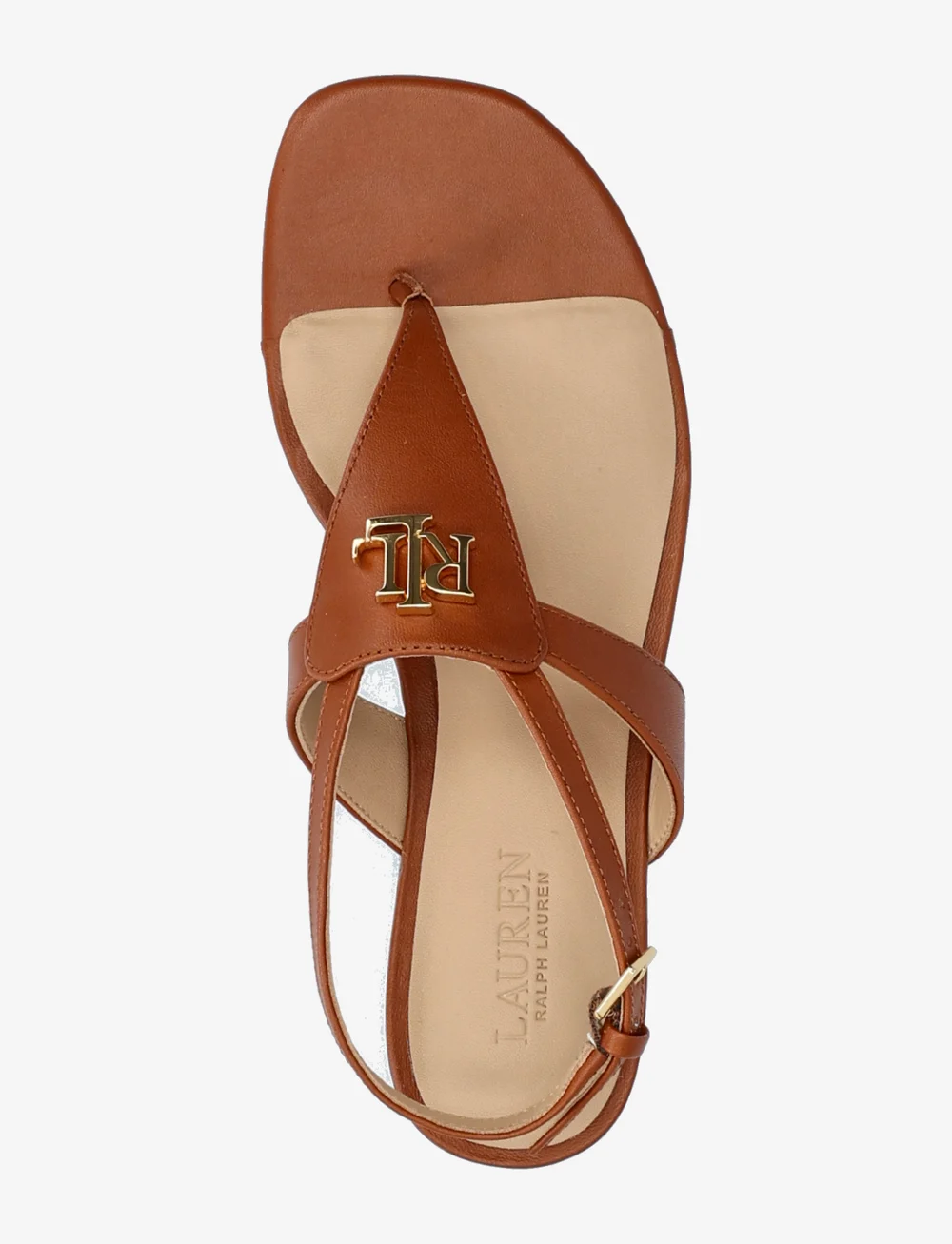 Lauren Ralph Lauren - Everley Calfskin Sandal - gladiatorsandaler - lauren tan - 3
