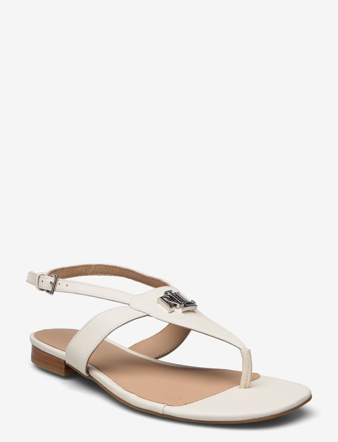 Lauren Ralph Lauren - Everley Nappa Leather Sandal - soft white - 0