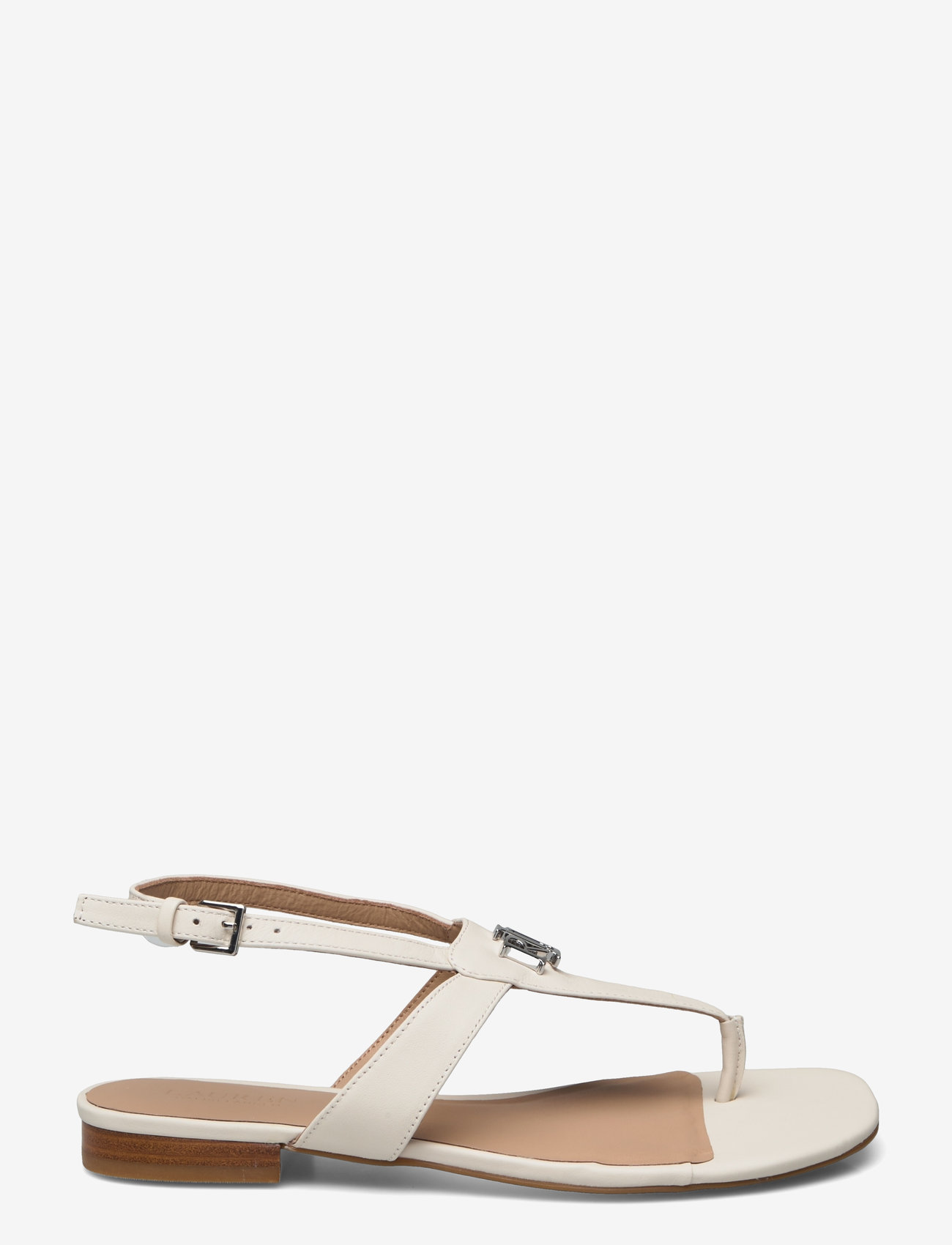 Lauren Ralph Lauren - Everley Nappa Leather Sandal - soft white - 1