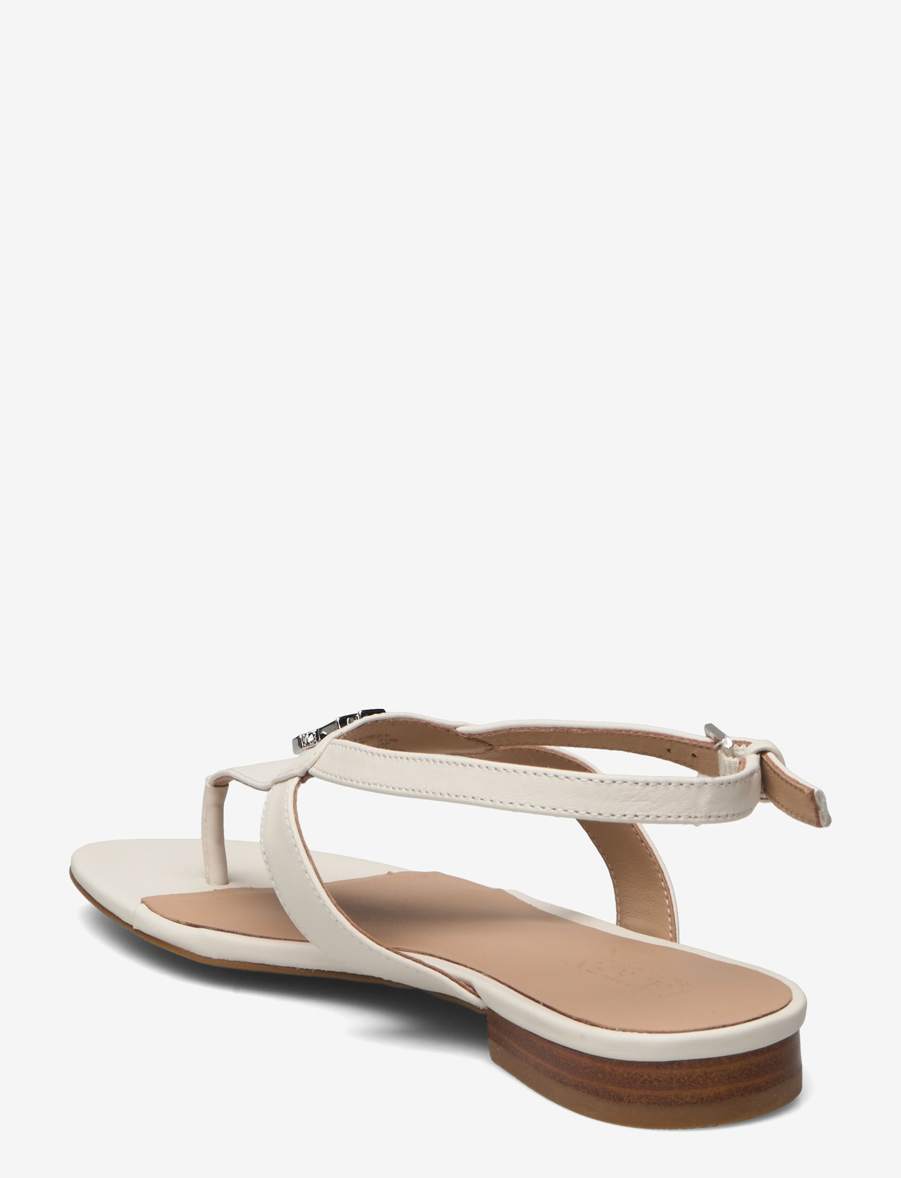 Lauren Ralph Lauren - Everley Nappa Leather Sandal - soft white - 2
