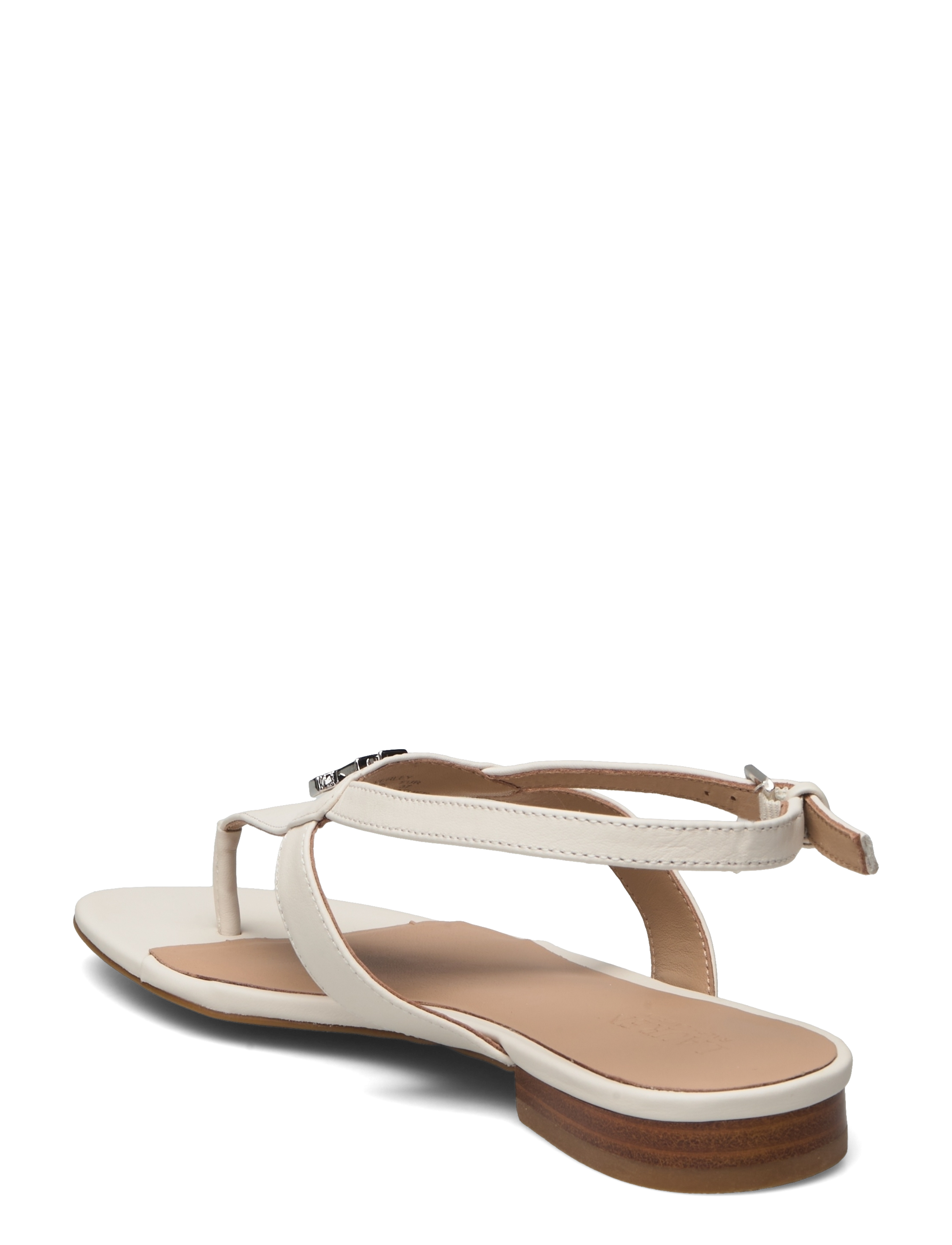 Lauren Ralph Lauren - Everley Nappa Leather Sandal - soft white - 2