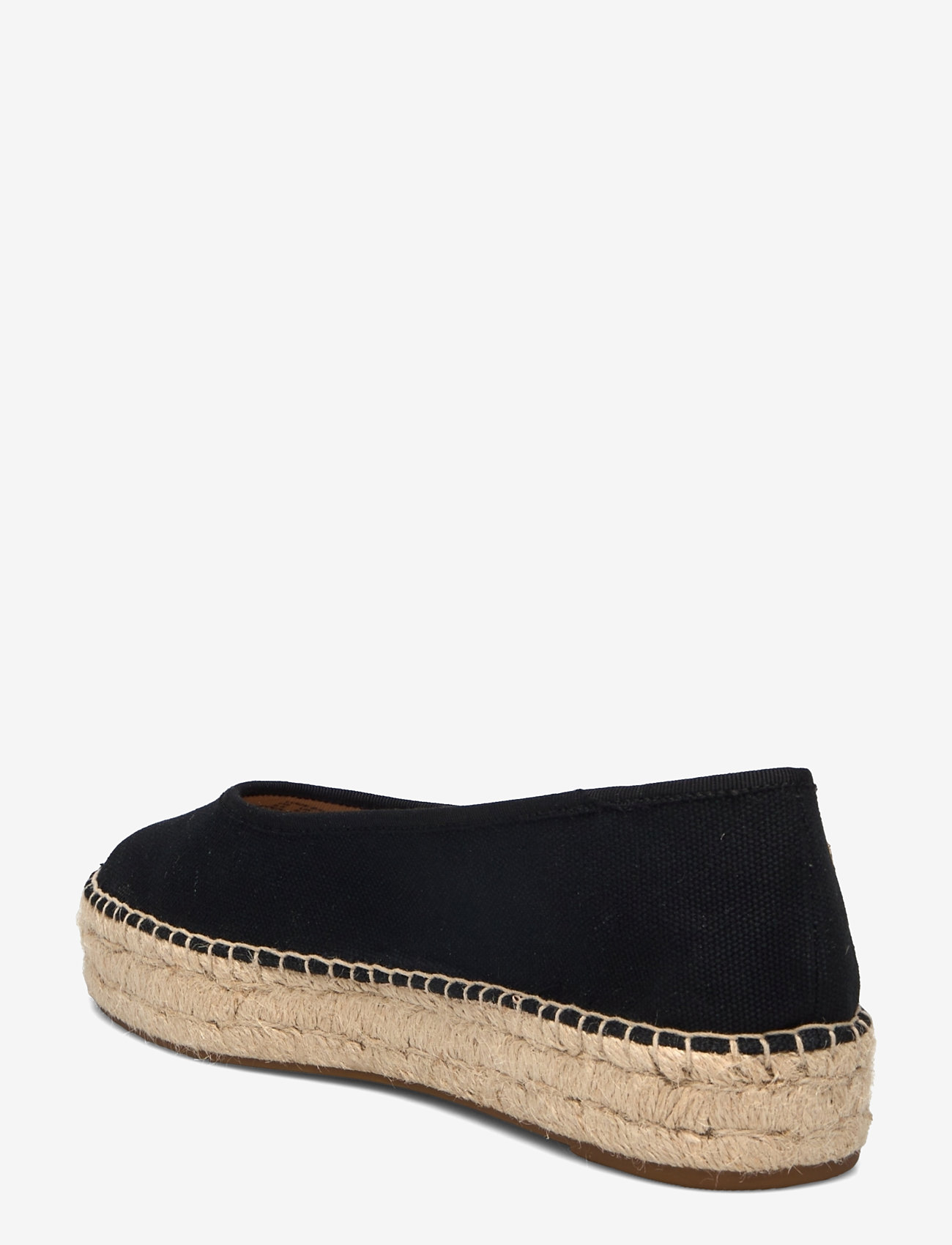 Lauren Ralph Lauren - Luize Canvas Ballet Espadrille - espadrilles - black/black - 2