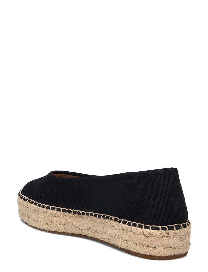 Lauren Ralph Lauren - Luize Canvas Ballet Espadrille - espadrilles - black/black - 2