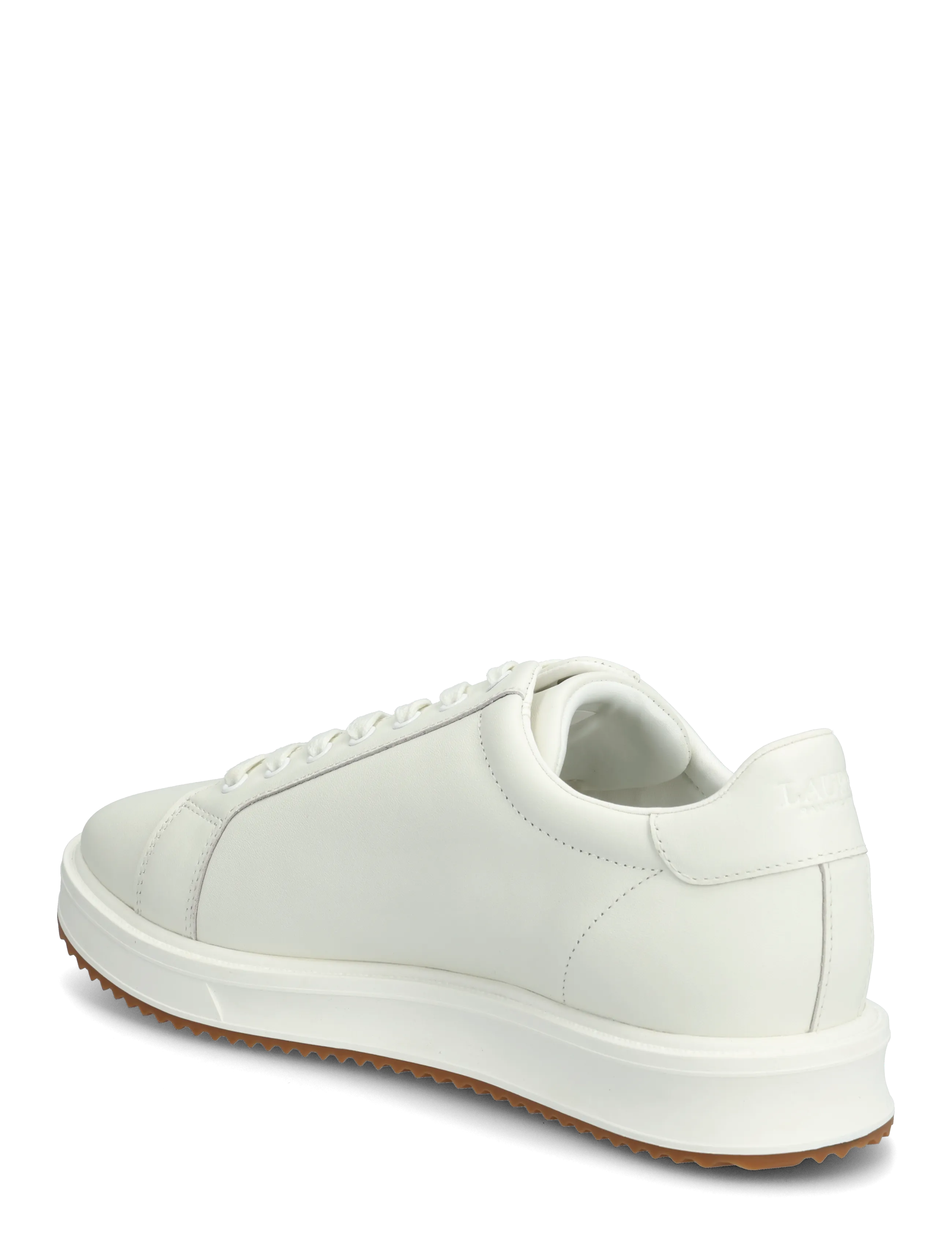 Lauren Ralph Lauren - Ainsley Leather Sneaker - confirmation - snow white - 2
