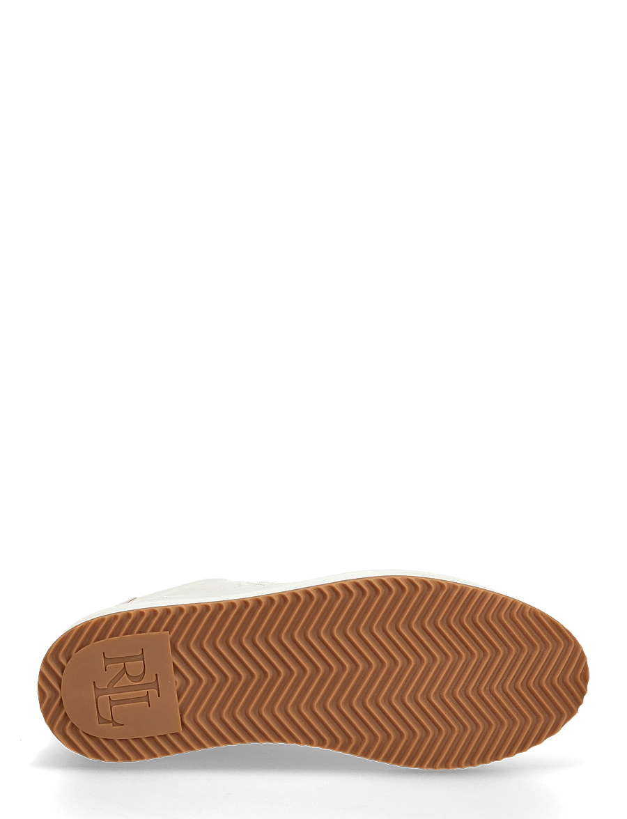 Lauren Ralph Lauren - Ainsley Leather Sneaker - confirmation - snow white - 4