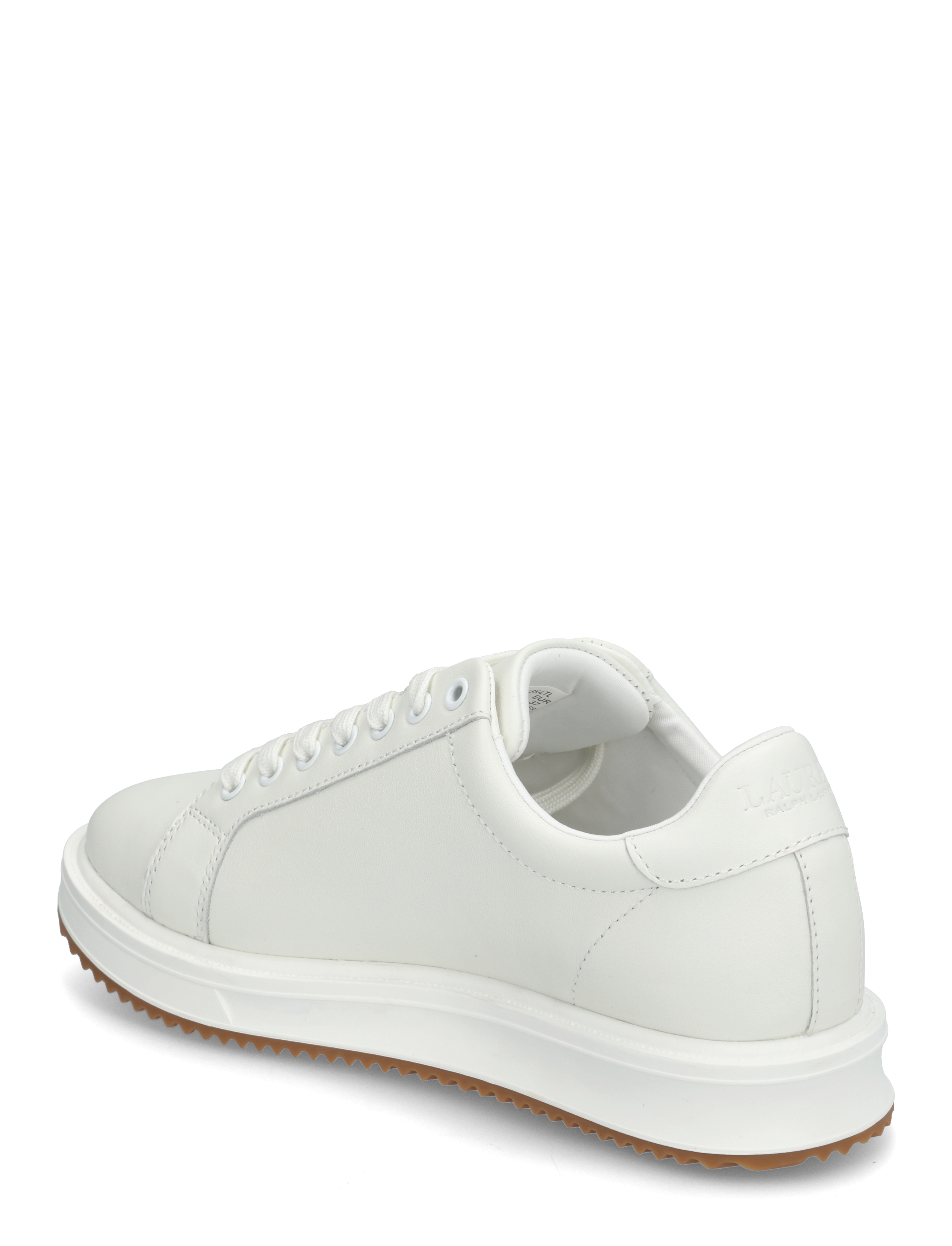 Lauren Ralph Lauren - Ainsley Leather Sneaker - konfirmationstøj - snow white - 2