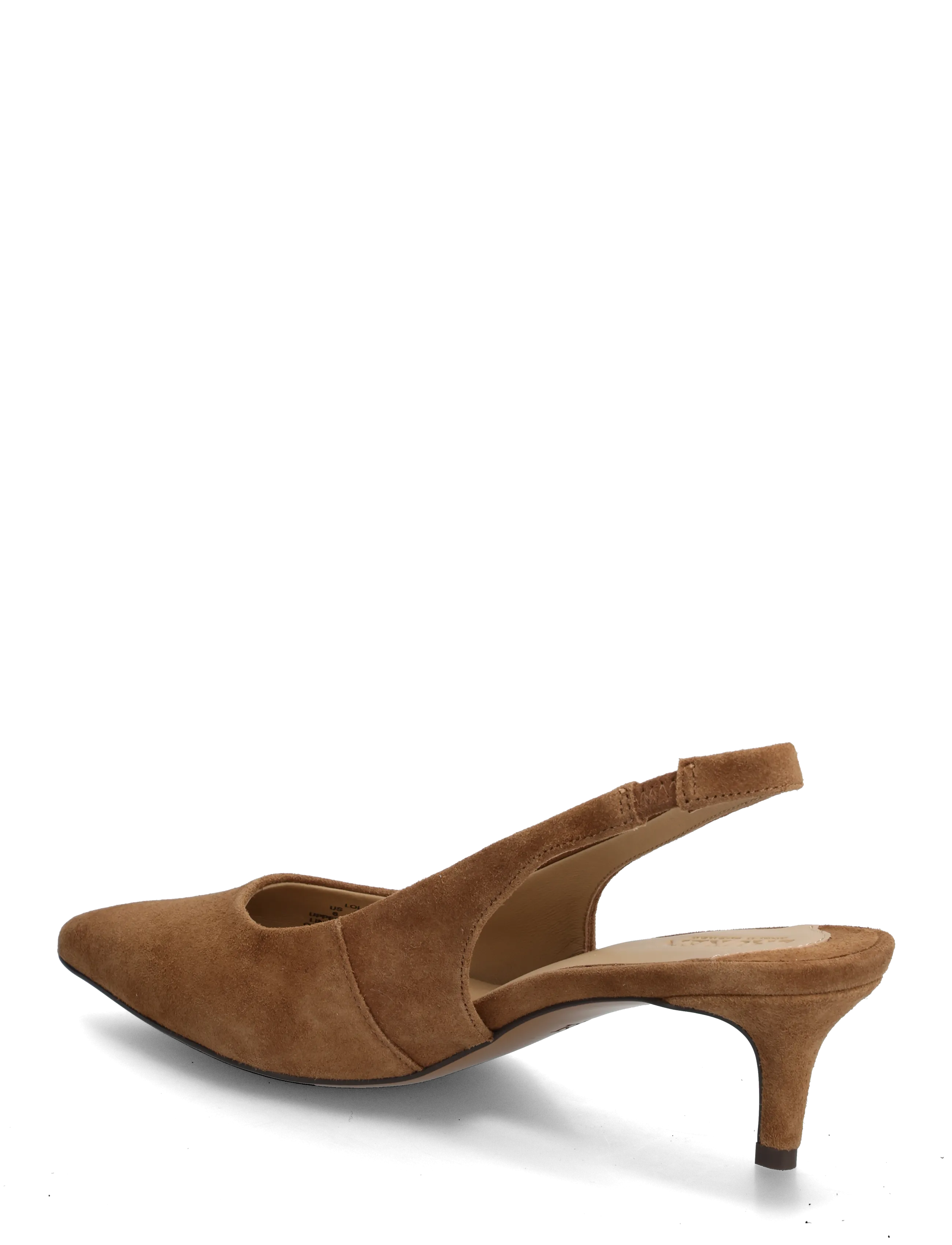 Lauren Ralph Lauren - Lolah II Suede Slingback Pump - escarpins slingbacks - light tobacco - 2