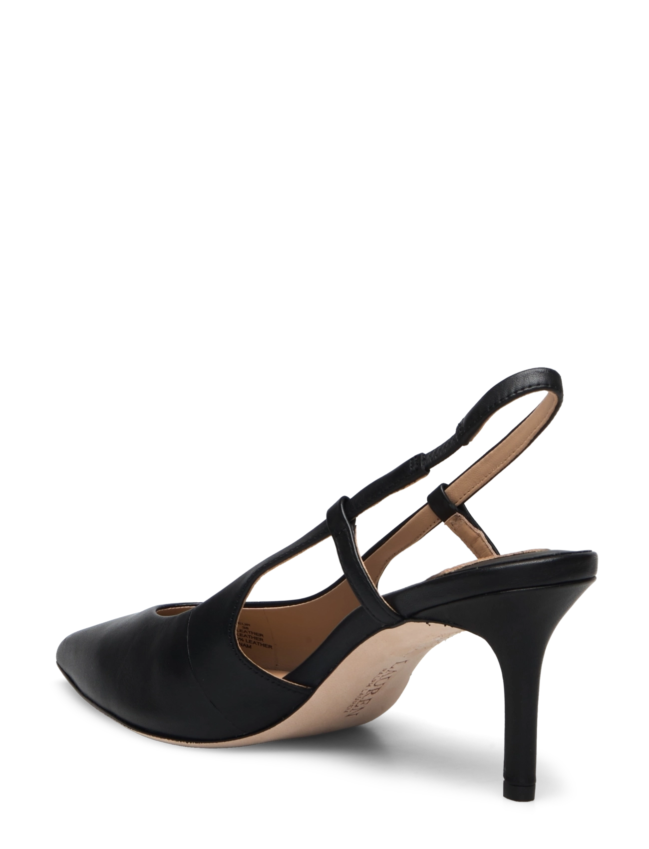 Lauren Ralph Lauren - Khloe Calfskin Slingback Pump - black - 2