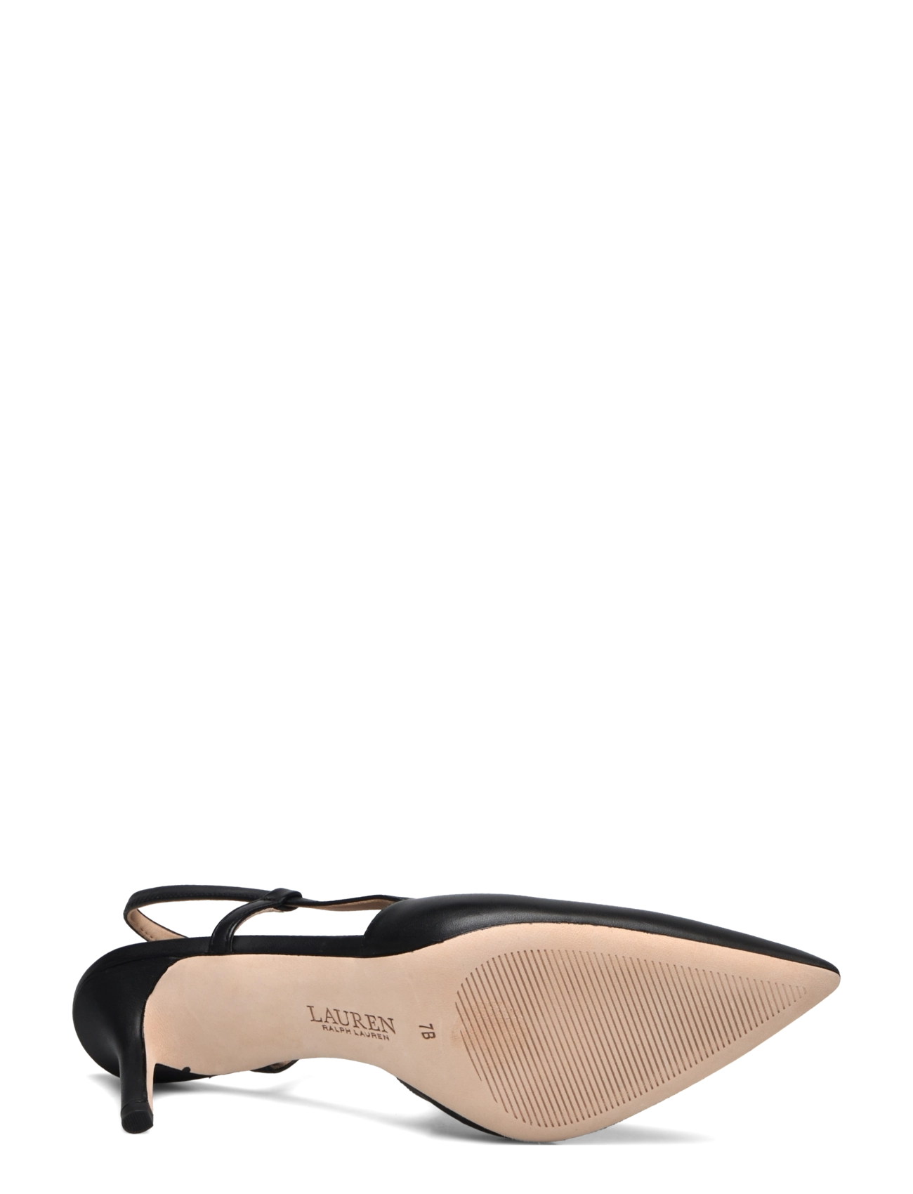 Lauren Ralph Lauren - Khloe Calfskin Slingback Pump - black - 4