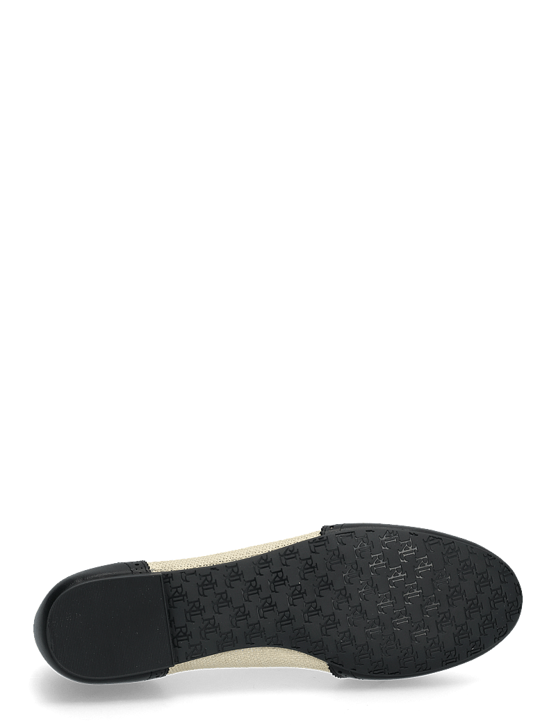 Lauren Ralph Lauren - Jayna Wingtip Ballet Flat - light natural/bla - 4