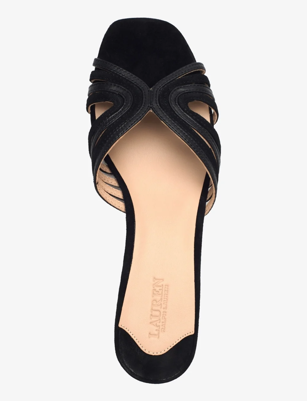 Lauren Ralph Lauren Fay Suede & Leather Multistrap Sandal Lauren Ralph Lauren Fay Suede & Leather Multistrap Sandal
