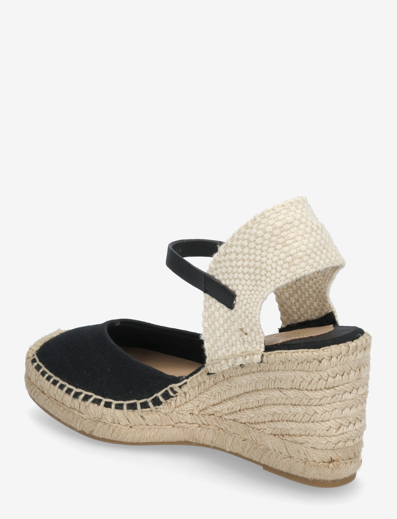 Lauren Ralph Lauren - Robby Canvas & Jute Espadrille - kontsaga espadrillid - black/black/natur - 2