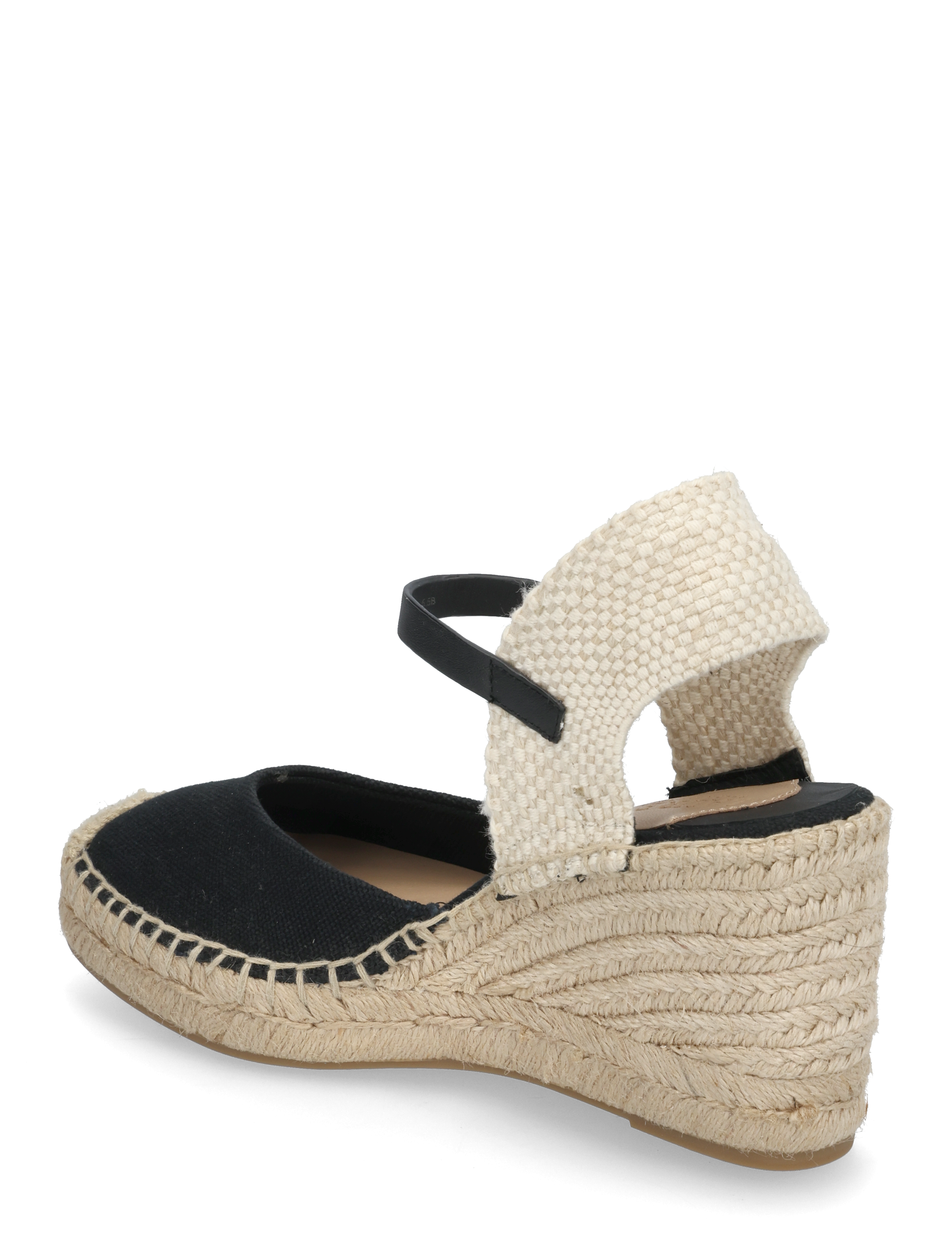 Lauren Ralph Lauren - Robby Canvas & Jute Espadrille - espadrilles mit absatz - black/black/natur - 2