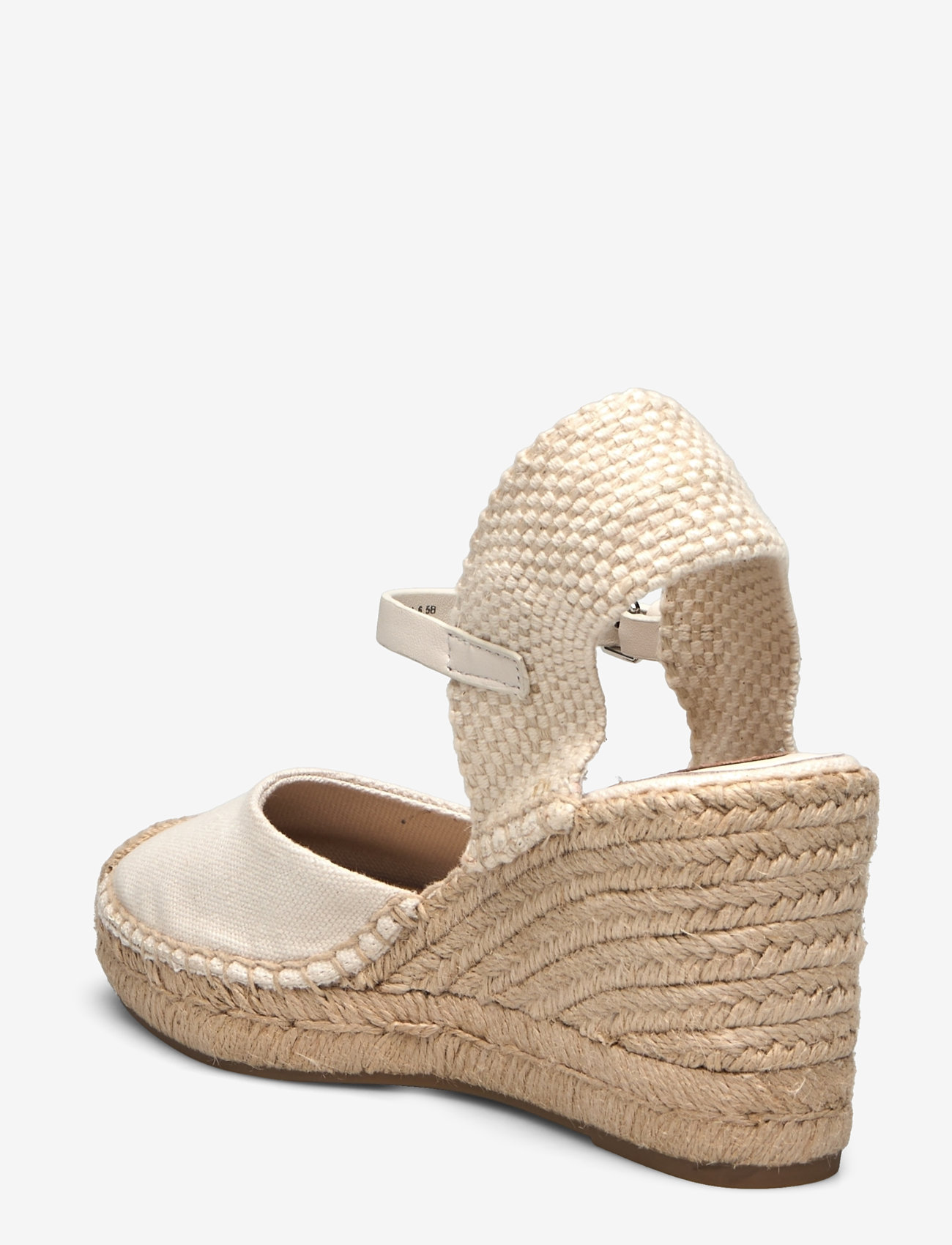 Lauren Ralph Lauren - Robby Canvas & Jute Espadrille - kontsaga espadrillid - sft wht/sft wht/n - 2