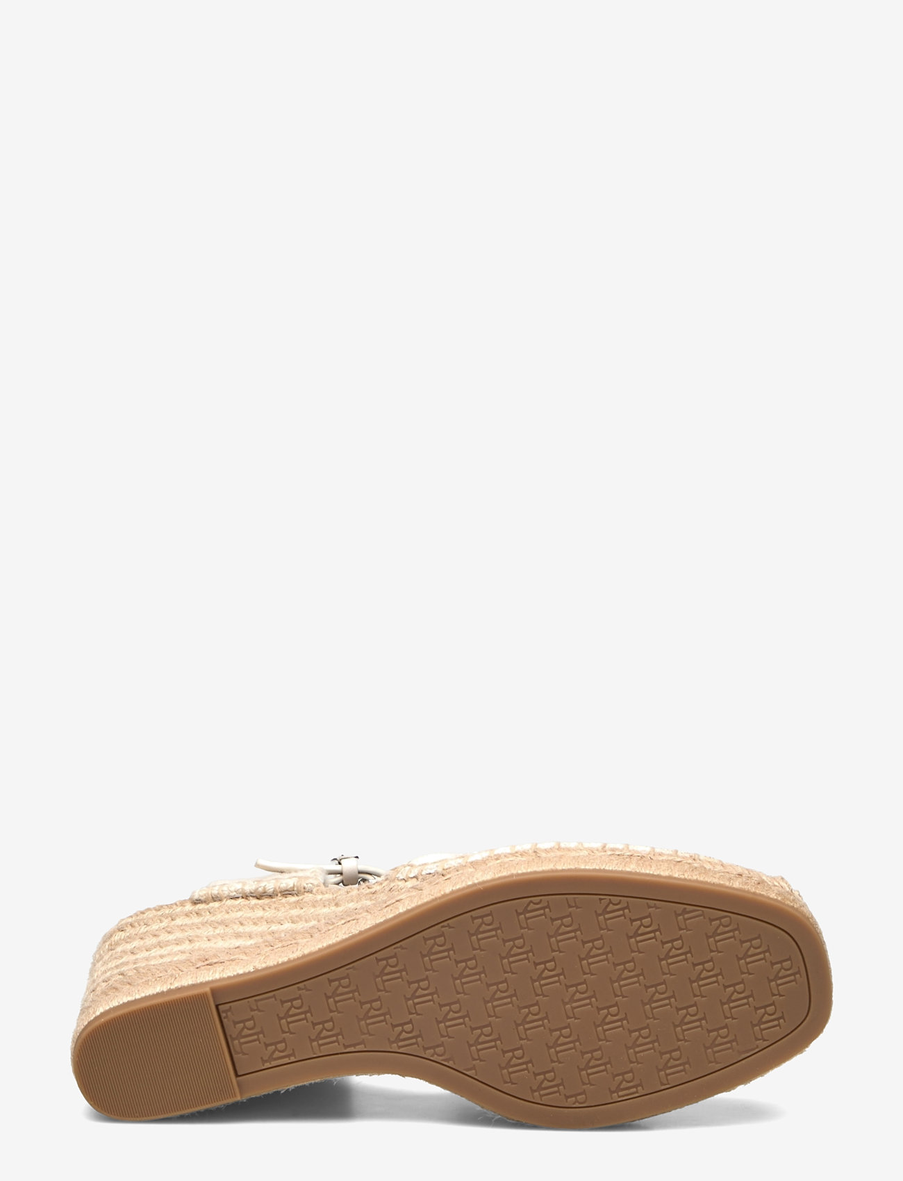 Lauren Ralph Lauren - Robby Canvas & Jute Espadrille - kontsaga espadrillid - sft wht/sft wht/n - 4