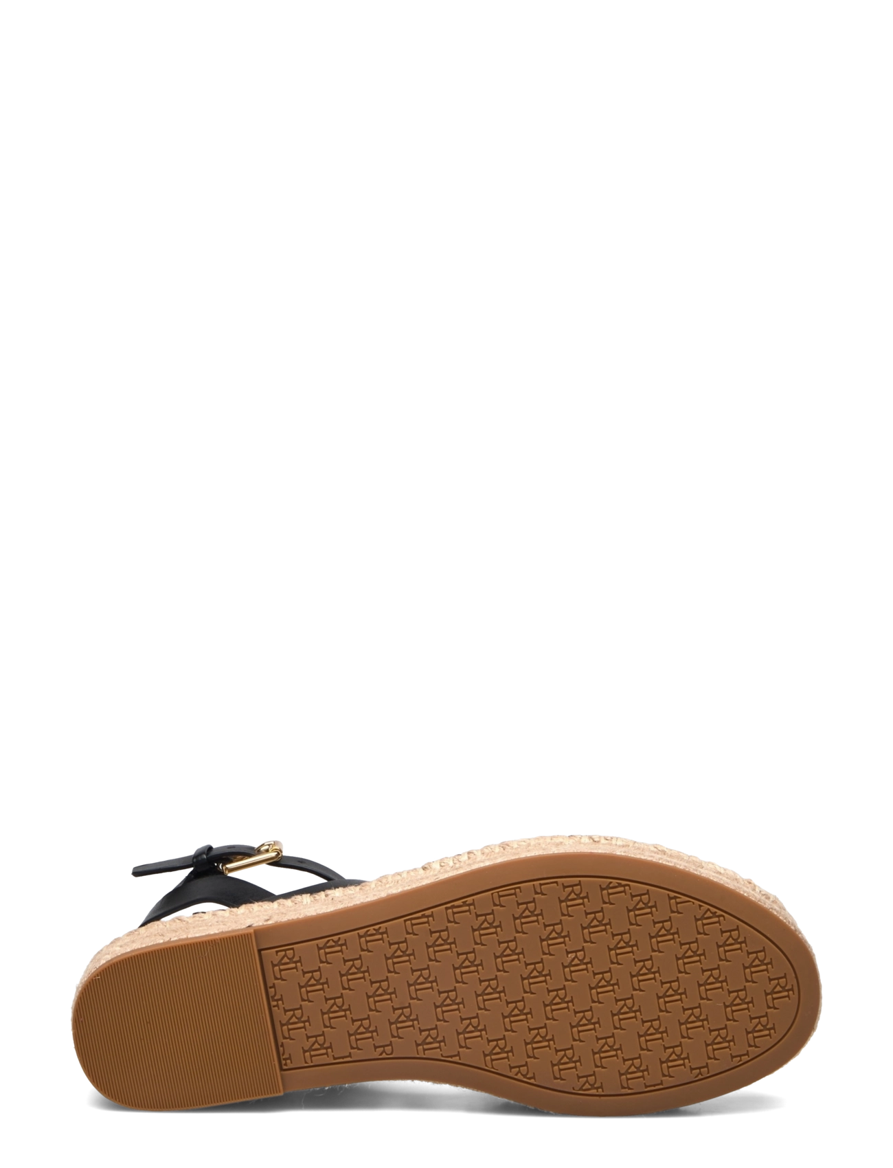 Lauren Ralph Lauren - Polly Leather Gladiator Espadrille - black - 4