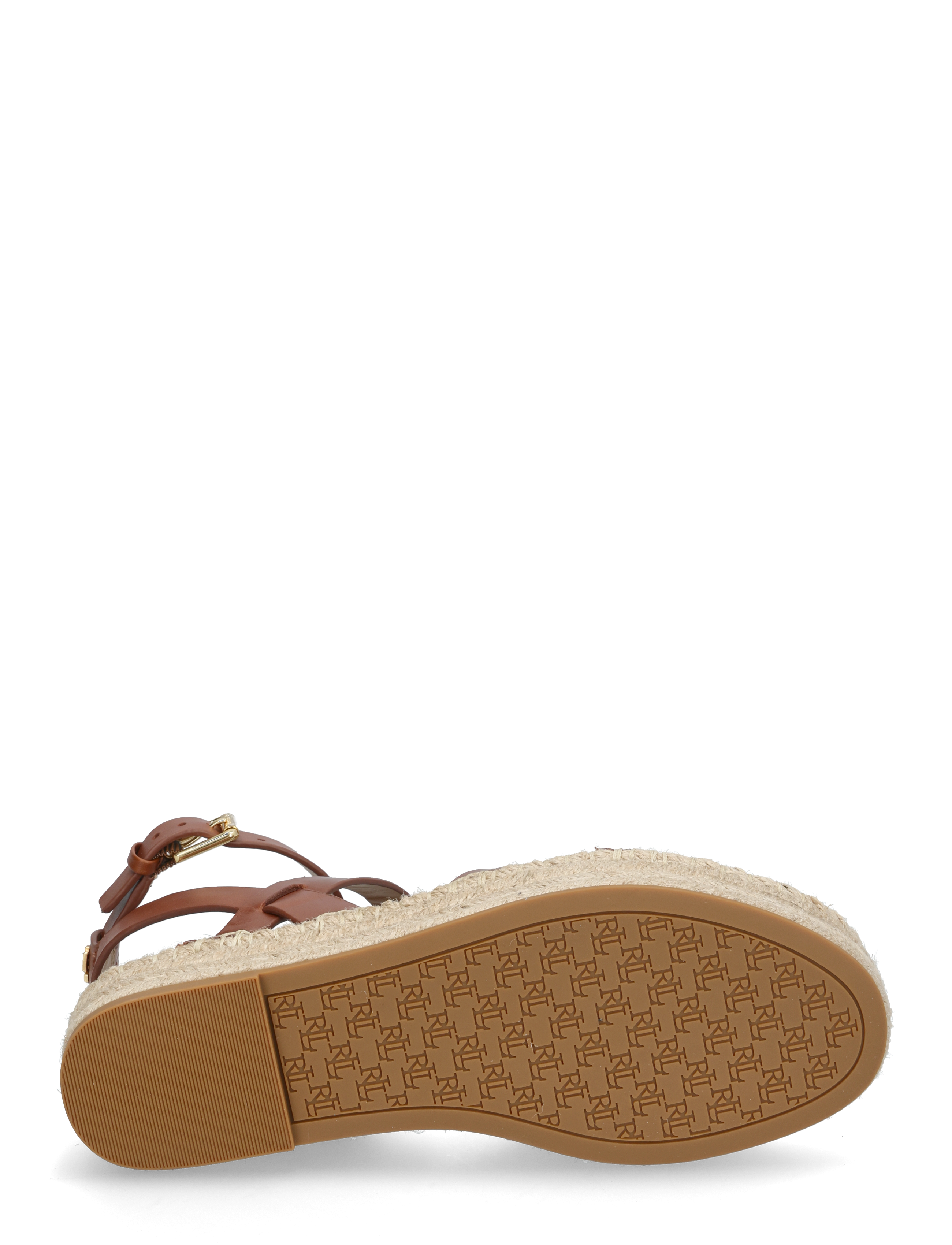 Lauren Ralph Lauren - Polly Leather Gladiator Espadrille - espadrillos - lauren tan - 4