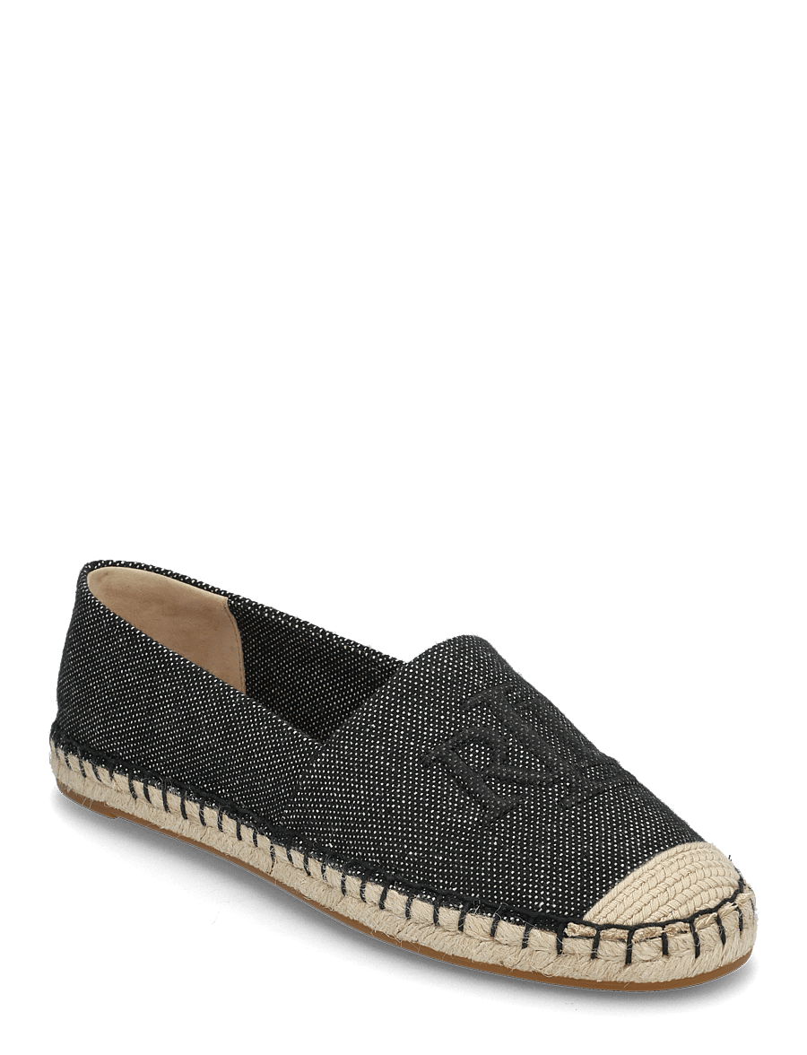 Lauren Ralph Lauren - Cameryn Cross-Dyed Canvas Espadrille - natural/black - 0