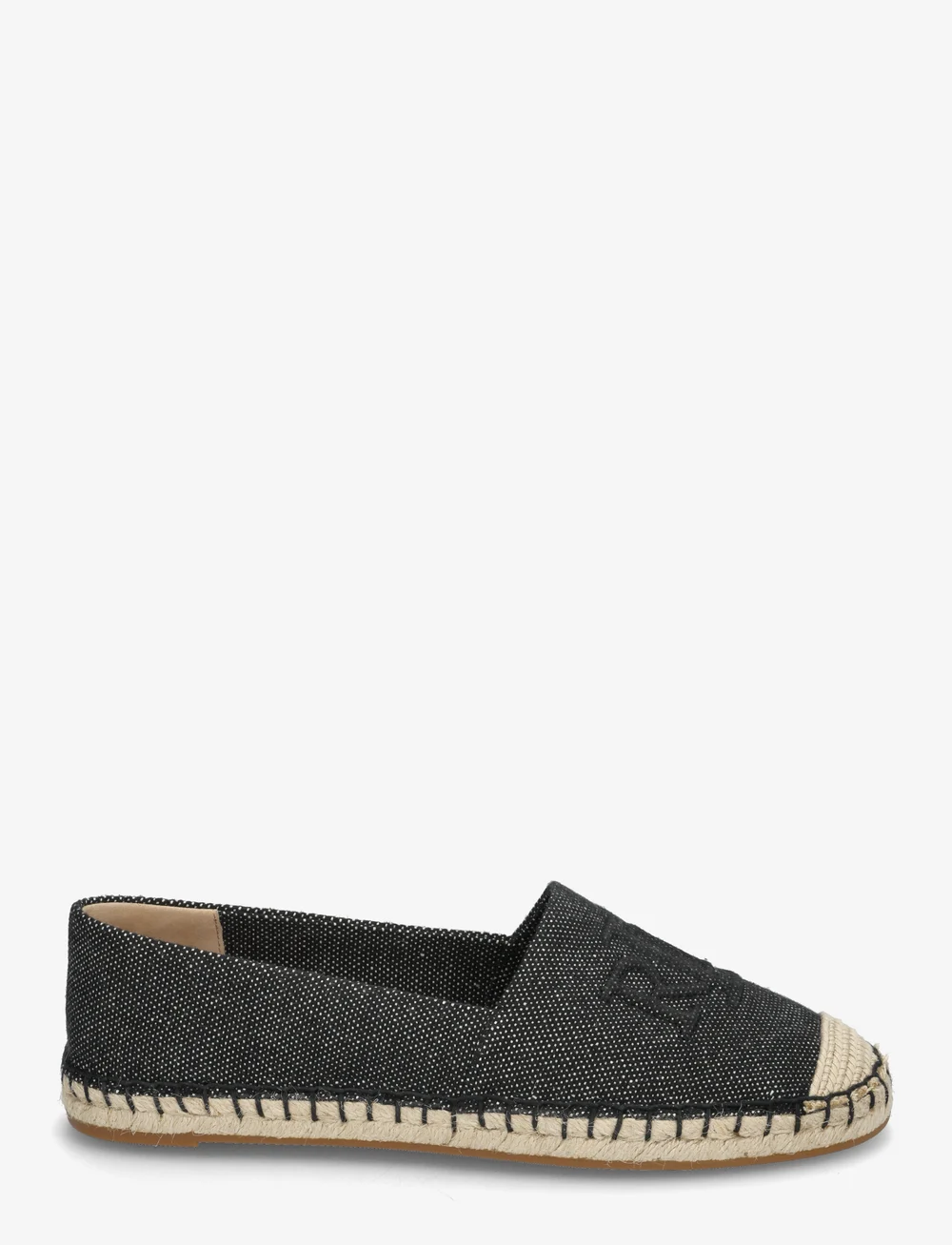 Lauren Ralph Lauren - Cameryn Cross-Dyed Canvas Espadrille - espadrilles - natural/black - 1