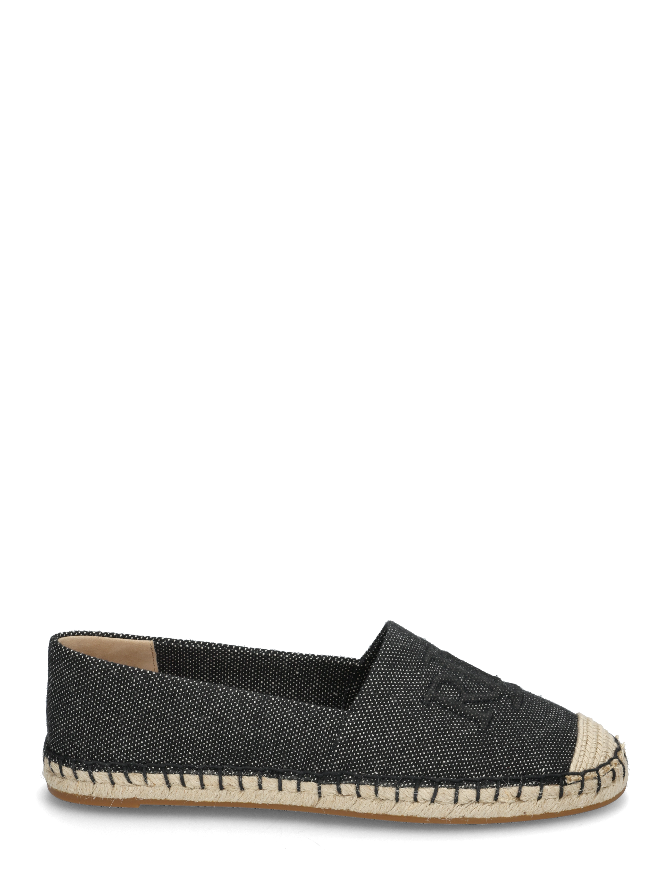 Lauren Ralph Lauren - Cameryn Cross-Dyed Canvas Espadrille - natural/black - 1