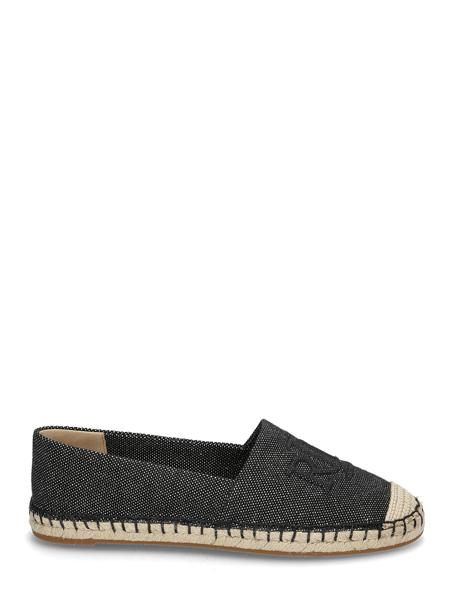 Lauren Ralph Lauren - Cameryn Cross-Dyed Canvas Espadrille - natural/black - 1