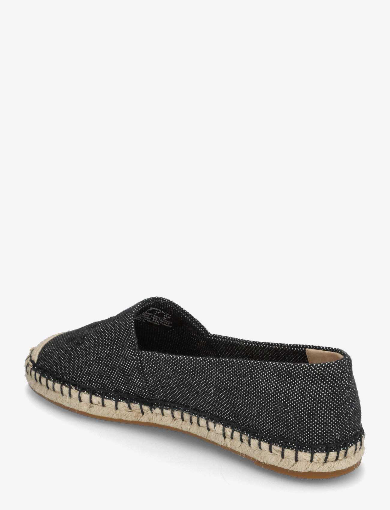 Lauren Ralph Lauren - Cameryn Cross-Dyed Canvas Espadrille - espadrilles - natural/black - 2